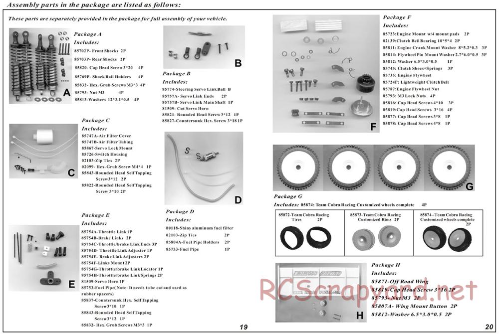 Himoto Racing - 1/8 Buggy - RXB-1 Pro - Manual - Page 11