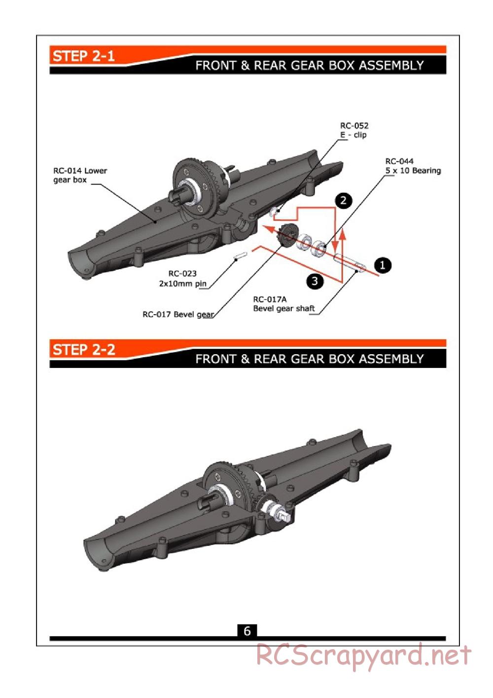 Himoto Racing - Rock Crusher RCF-1 - Manual - Page 7