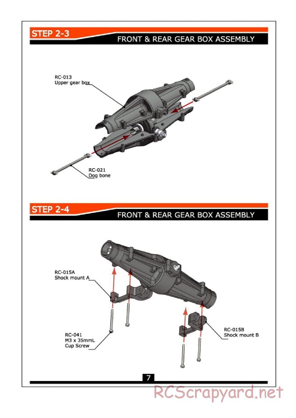 Himoto Racing - Rock Crusher RCF-1 - Manual - Page 8