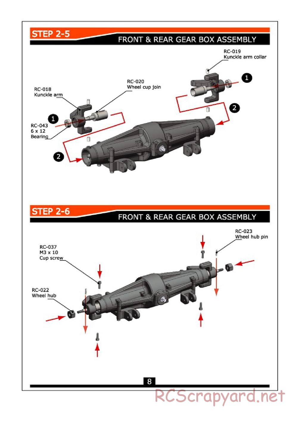 Himoto Racing - Rock Crusher RCF-1 - Manual - Page 9