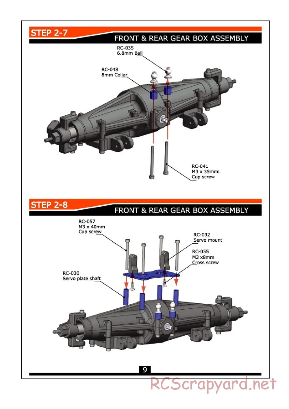 Himoto Racing - Rock Crusher RCF-1 - Manual - Page 10