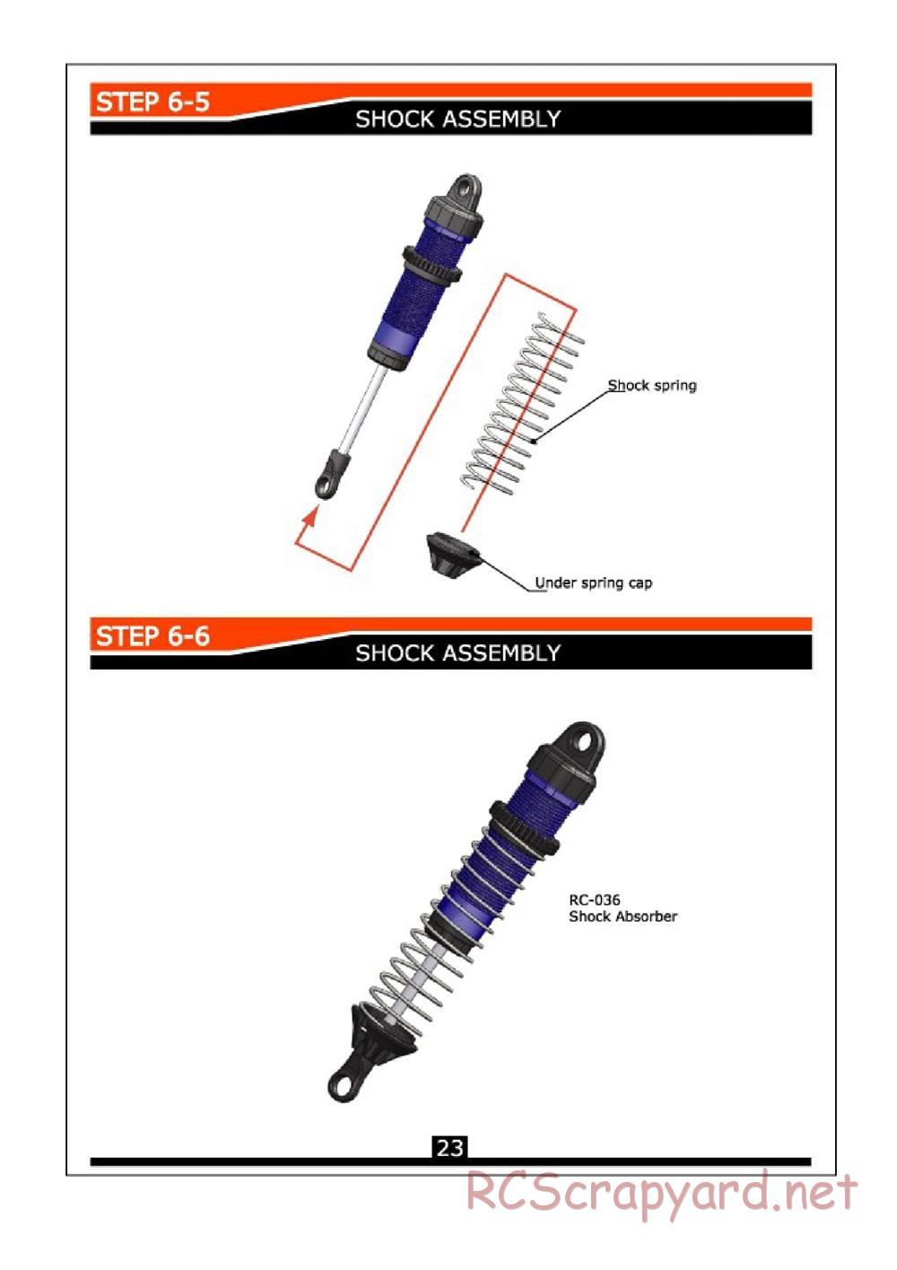 Himoto Racing - Rock Crusher RCF-1 - Manual - Page 24