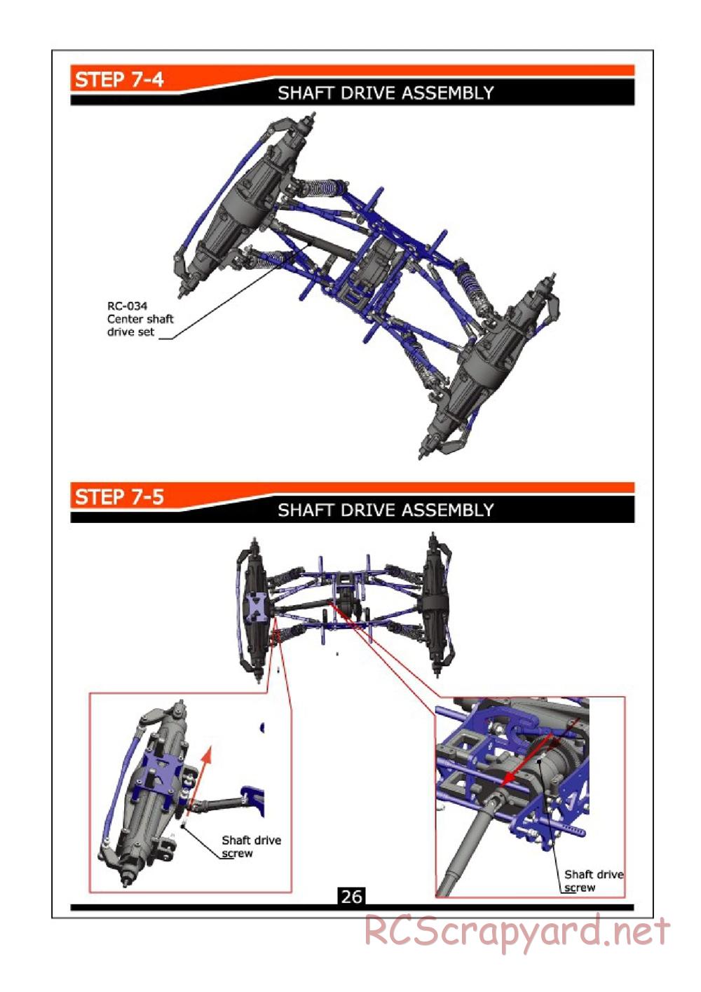 Himoto Racing - Rock Crusher RCF-1 - Manual - Page 27