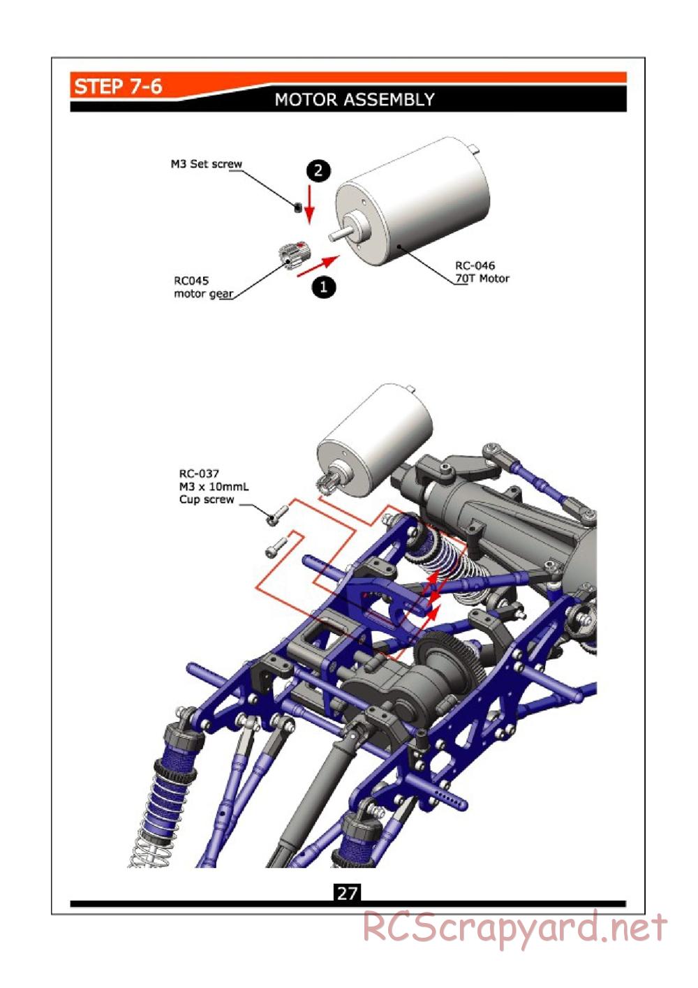 Himoto Racing - Rock Crusher RCF-1 - Manual - Page 28