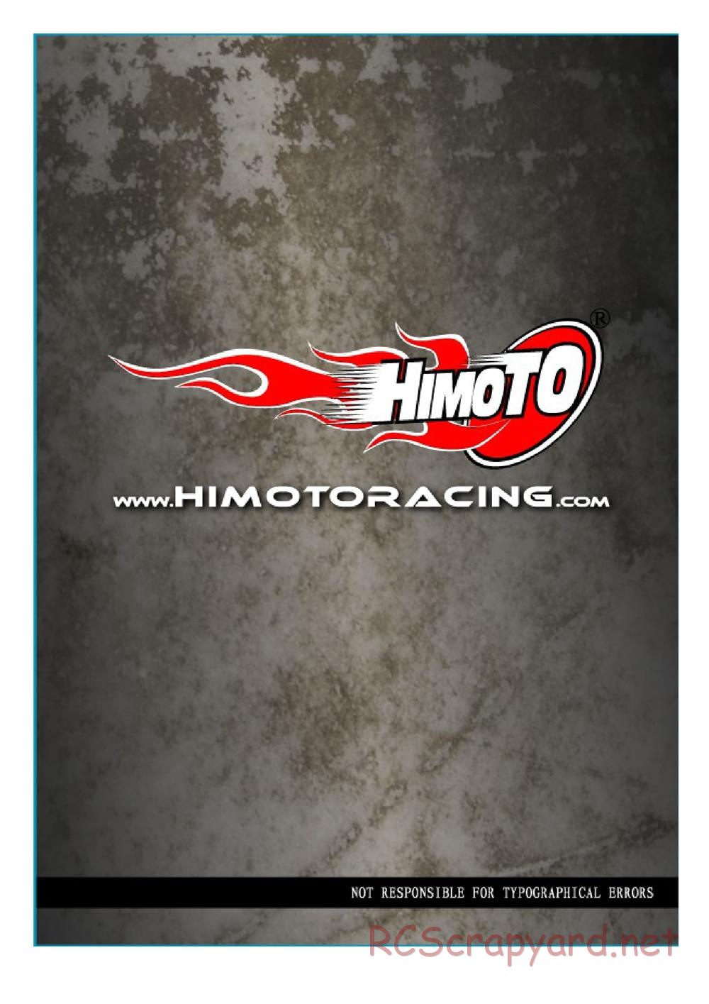 Himoto Racing - Rock Crusher RCF-1 - Manual - Page 38