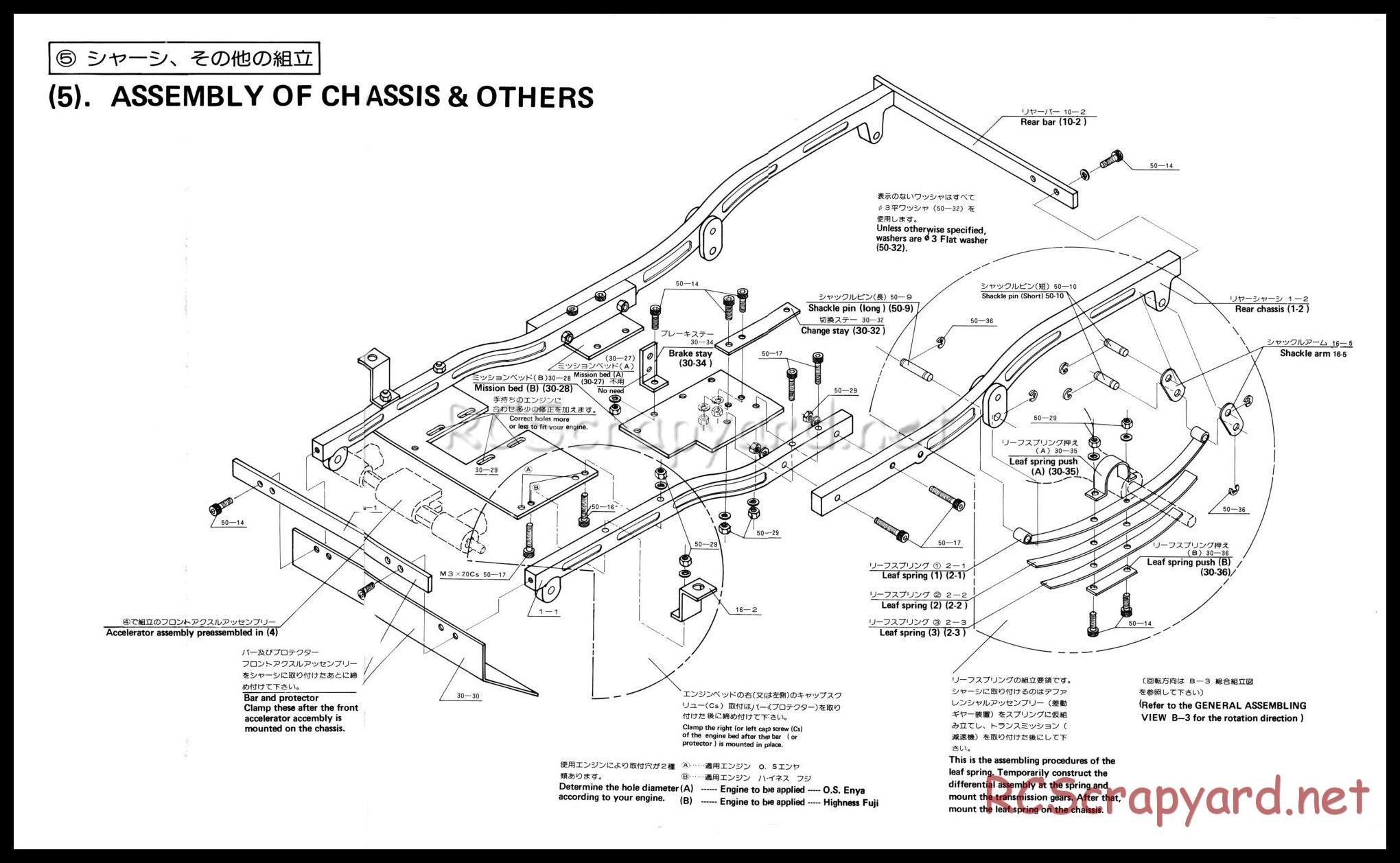 Hirobo - Ford Bronco - Manual - Page 5