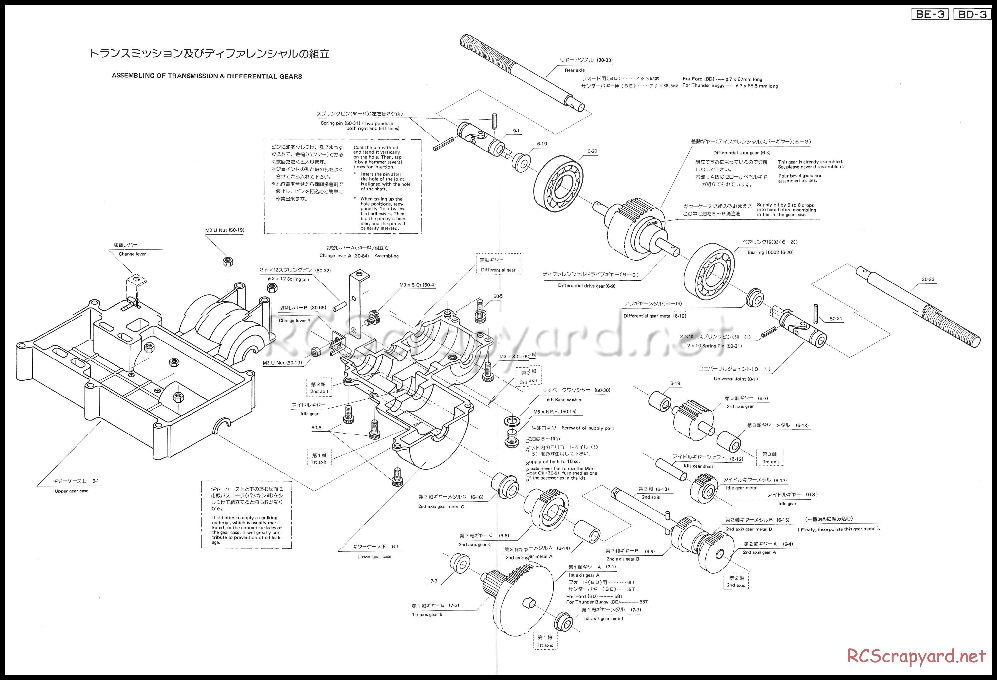 Hirobo - Ford Touring 30 - Manual - Page 3