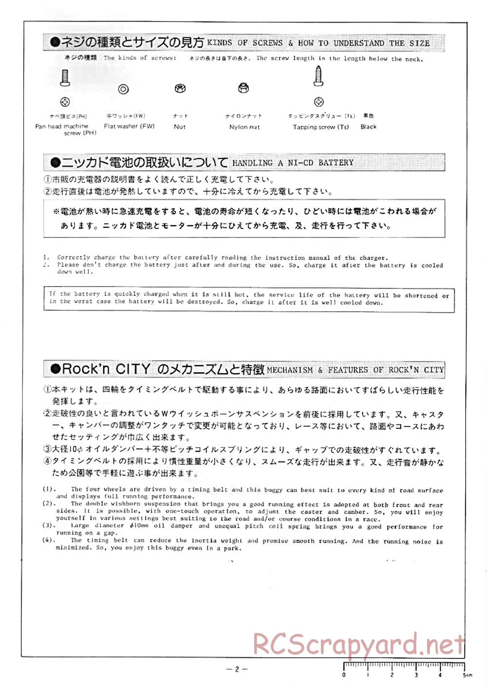 Hirobo - Rock'n City - 44B - Manual - Page 3