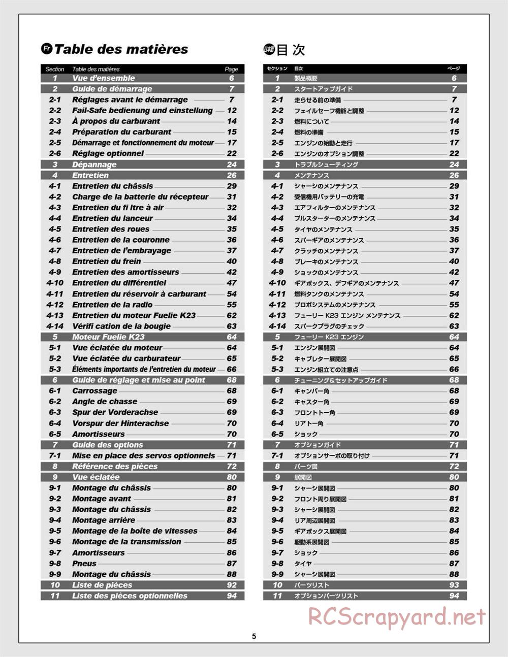 HPI - Baja 5R - Manual - Page 5