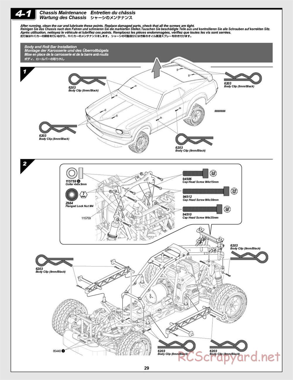 HPI - Baja 5R - Manual - Page 29