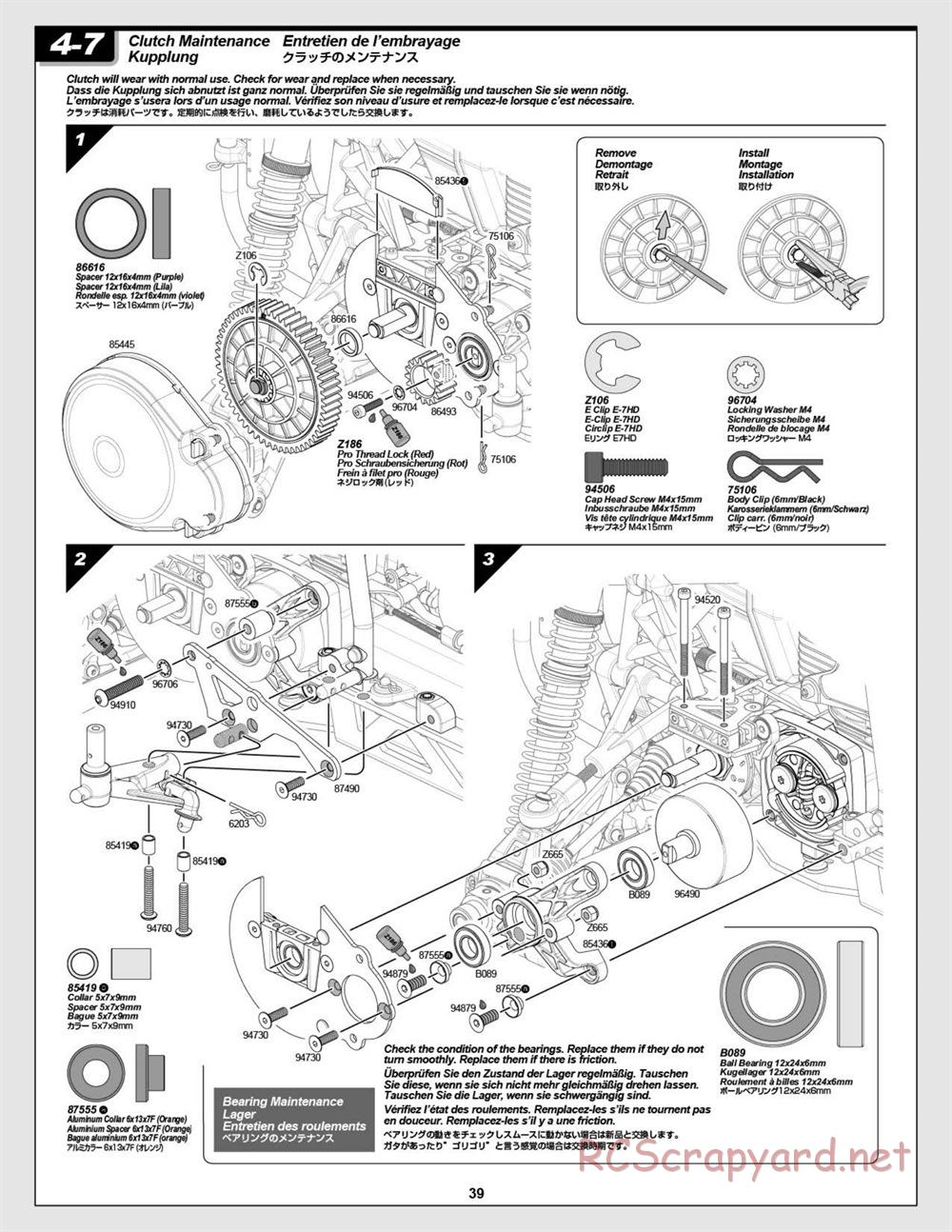 HPI - Baja 5T - Manual - Page 39