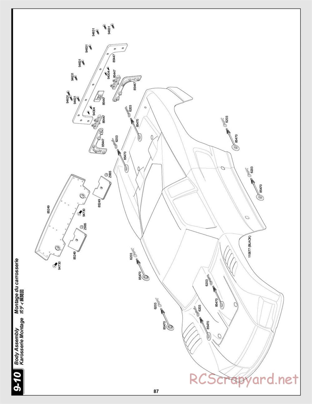 HPI - Baja 5T - Exploded View - Page 87