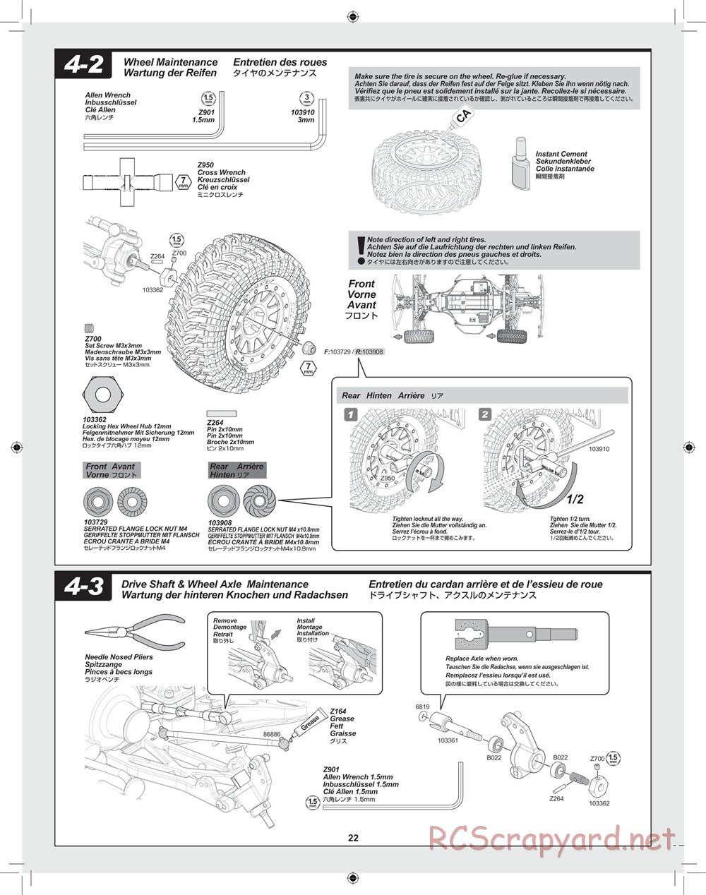 HPI - Blitz Waterproof - Manual - Page 22