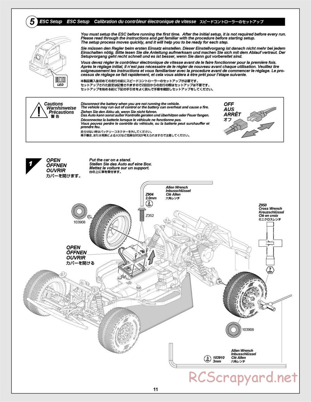 HPI - Blitz Flux - Manual - Page 11