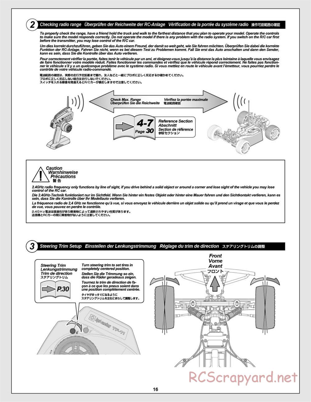 HPI - E-Firestorm 10T Flux - Manual - Page 16