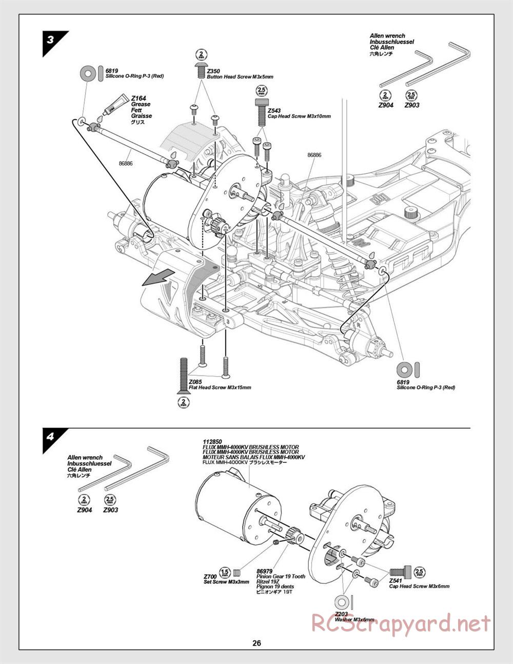 HPI - E-Firestorm 10T Flux - Manual - Page 26