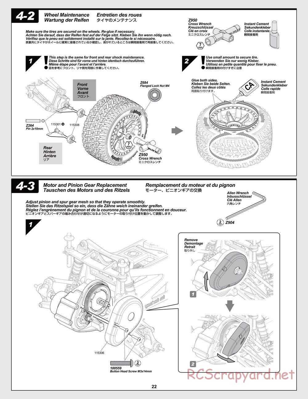 HPI - Jumpshot SC / ST V2 - Manual - Page 22