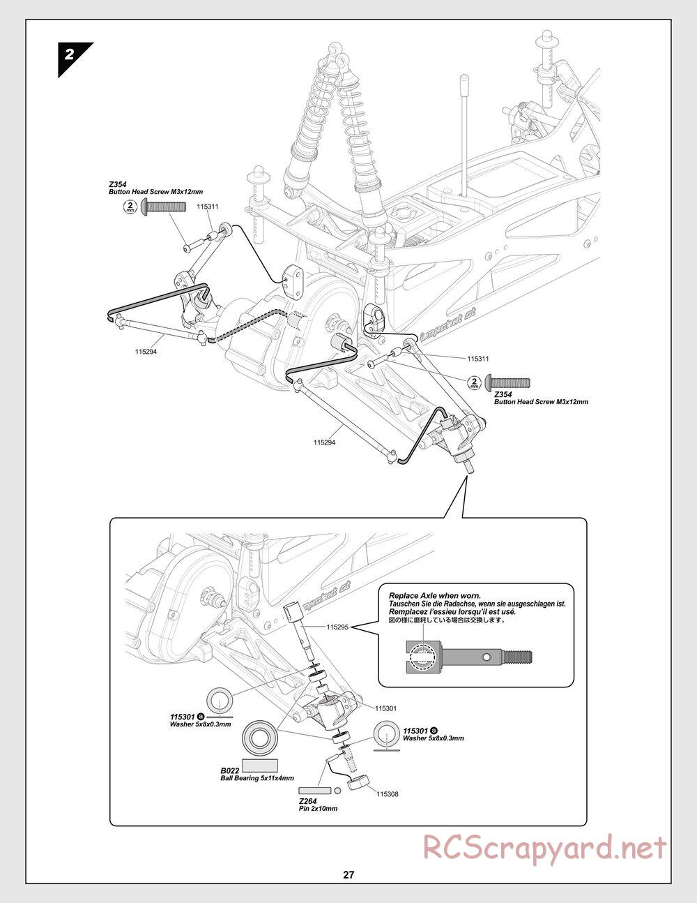 HPI - Jumpshot SC / ST V2 - Manual - Page 27