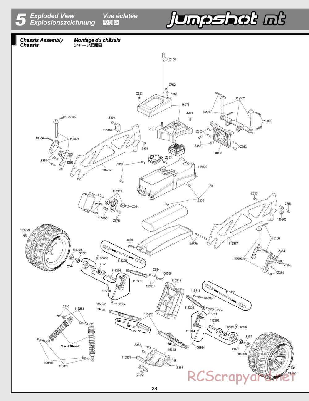 HPI - Jumpshot SC / ST V2 - Manual - Page 38