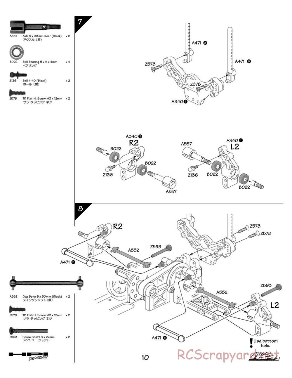 HPI - Nitro RS4-2 - Manual - Page 10