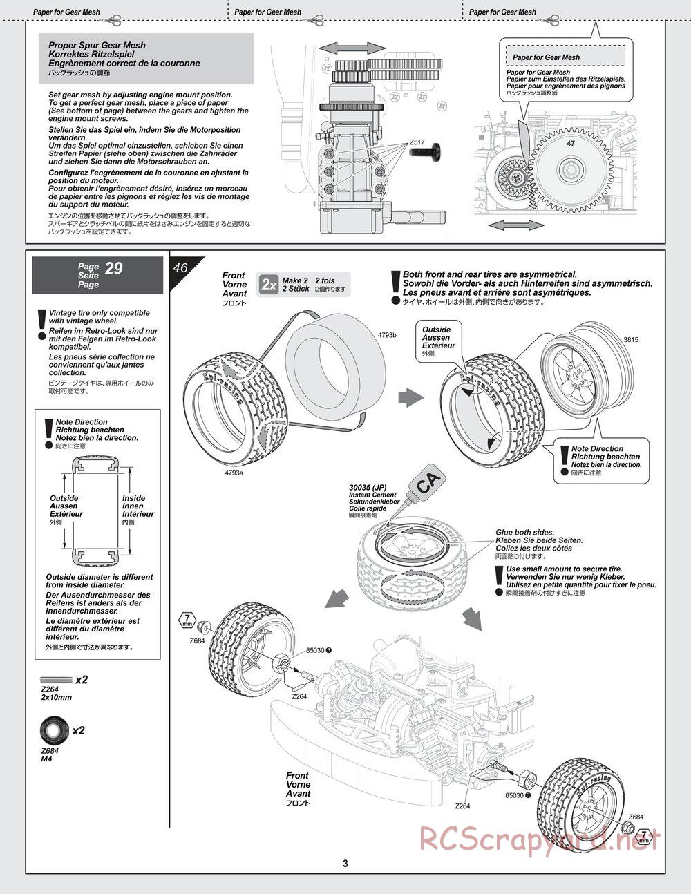 HPI - Nitro RS4 3 18SS+ - Update - Page 3