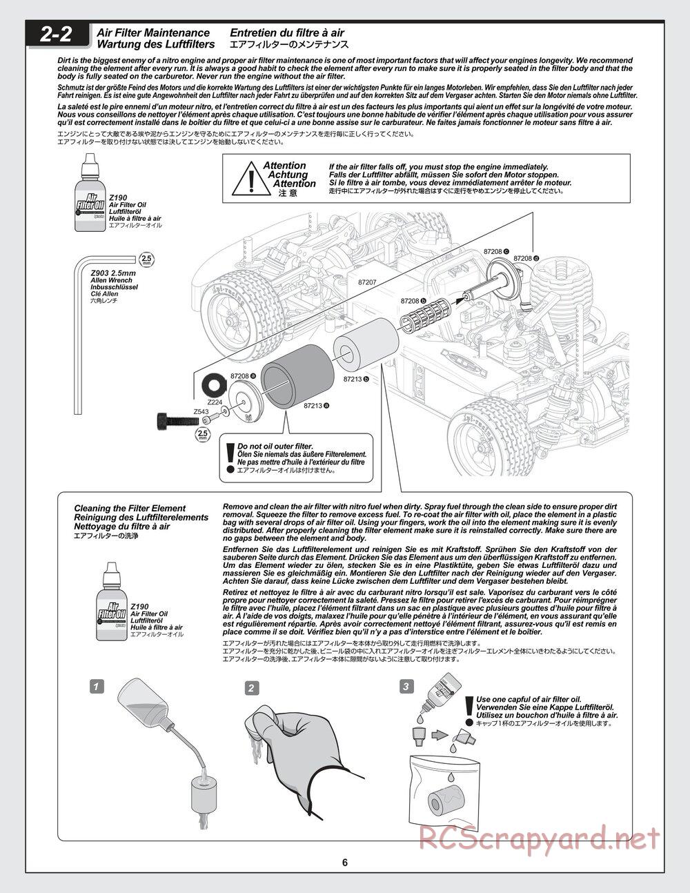 HPI - Nitro RS4 3 18SS+ - Update - Page 6