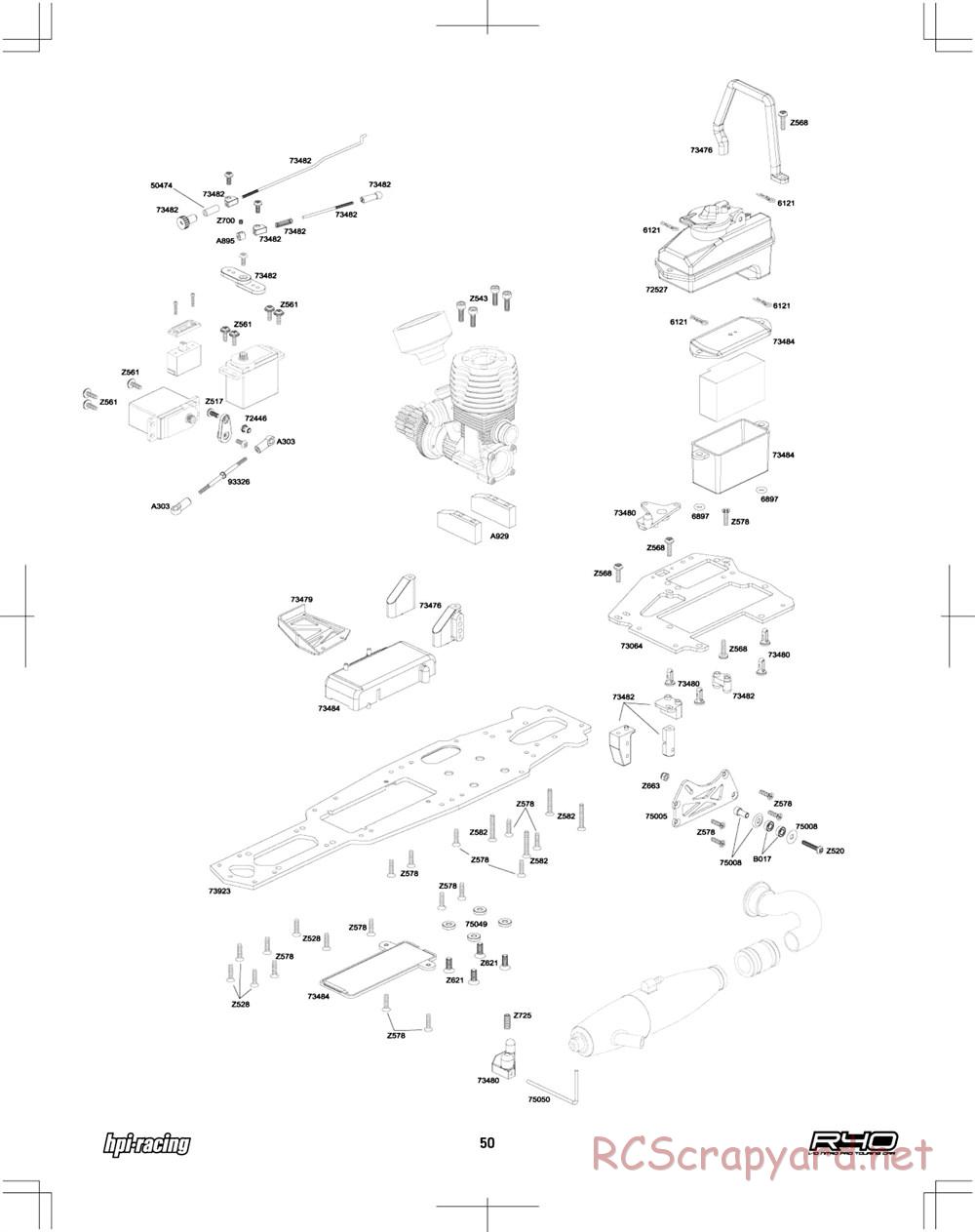 HPI - R40 Nitro Touring Car - Manual - Page 51