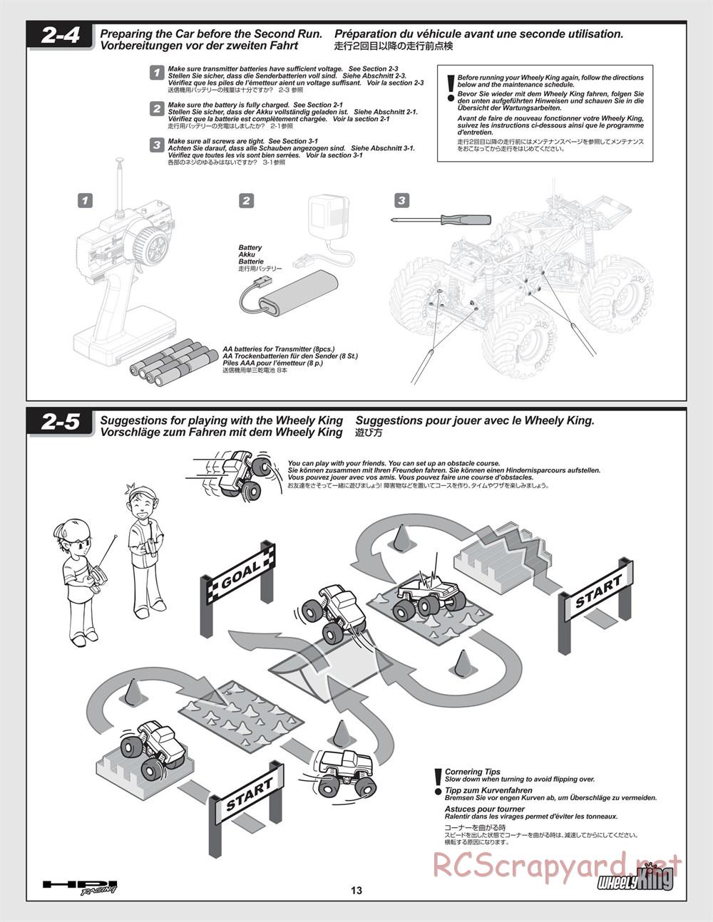 HPI - Wheely King - Manual - Page 13