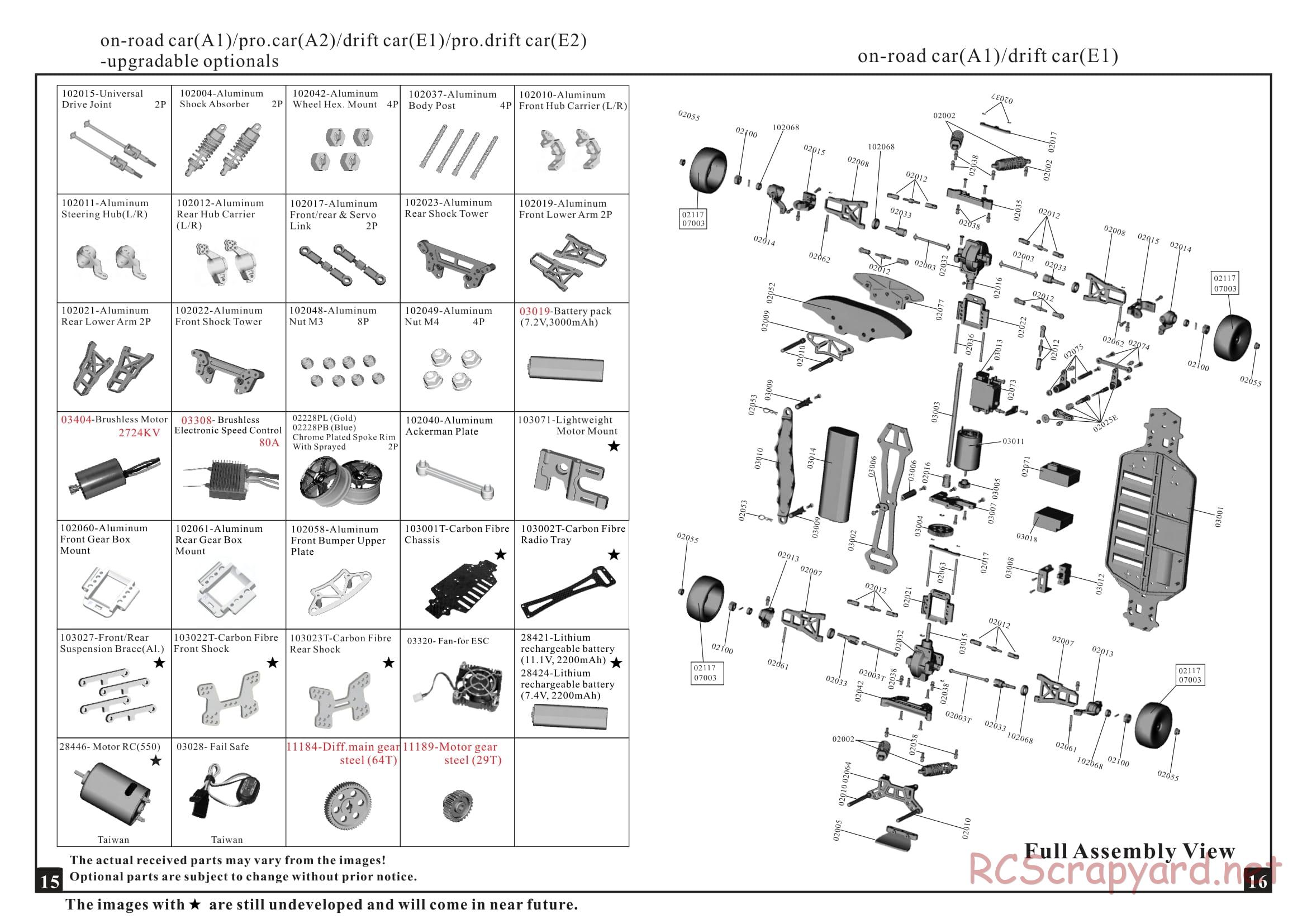 HSP Racing - 1/10 Electric Models - Manual - Page 9