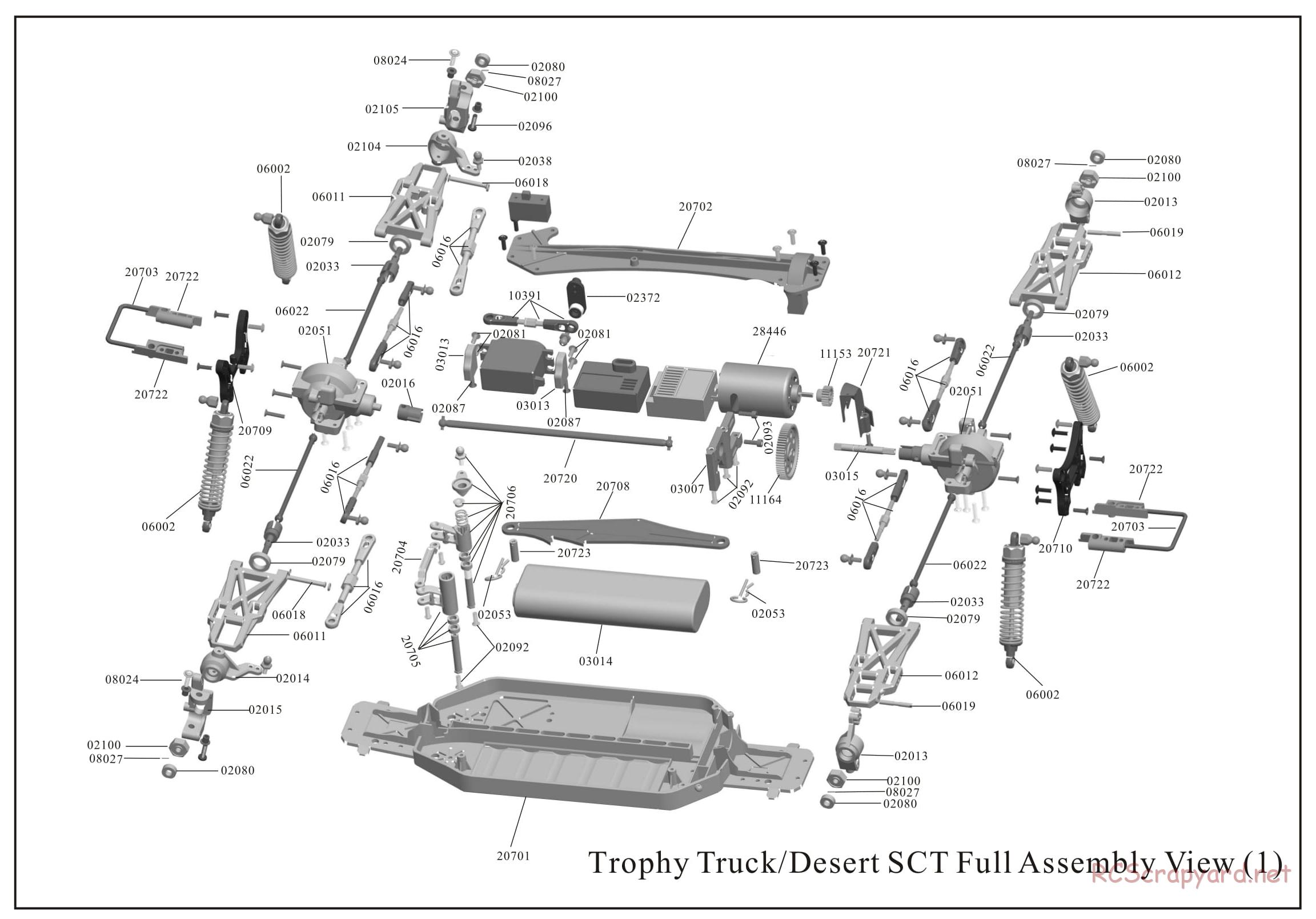 HSP Racing - Torpedo - 94224 - Parts List - Page 3