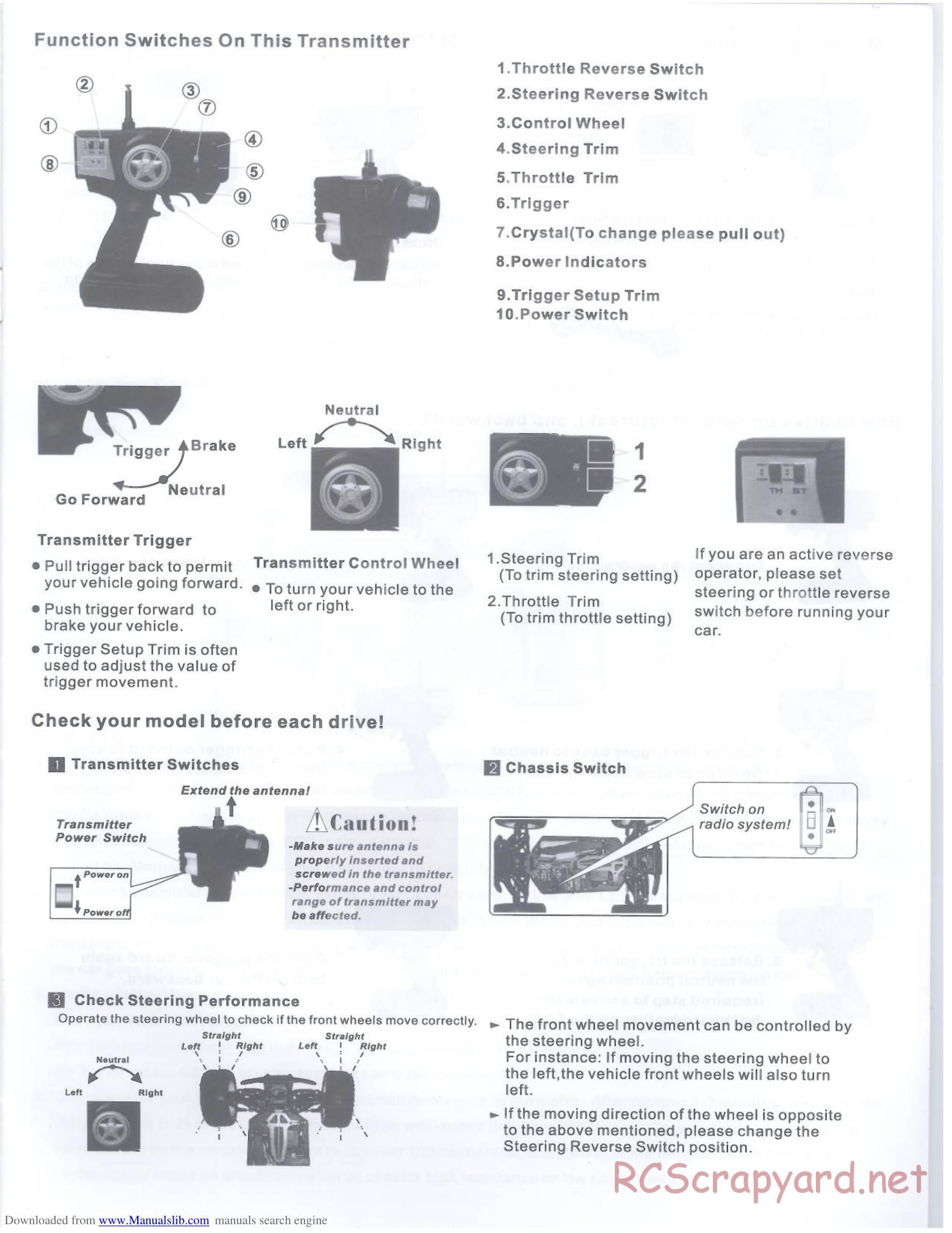 HSP Racing - Xeme-Pro - 94103PRO - Manual - Page 3