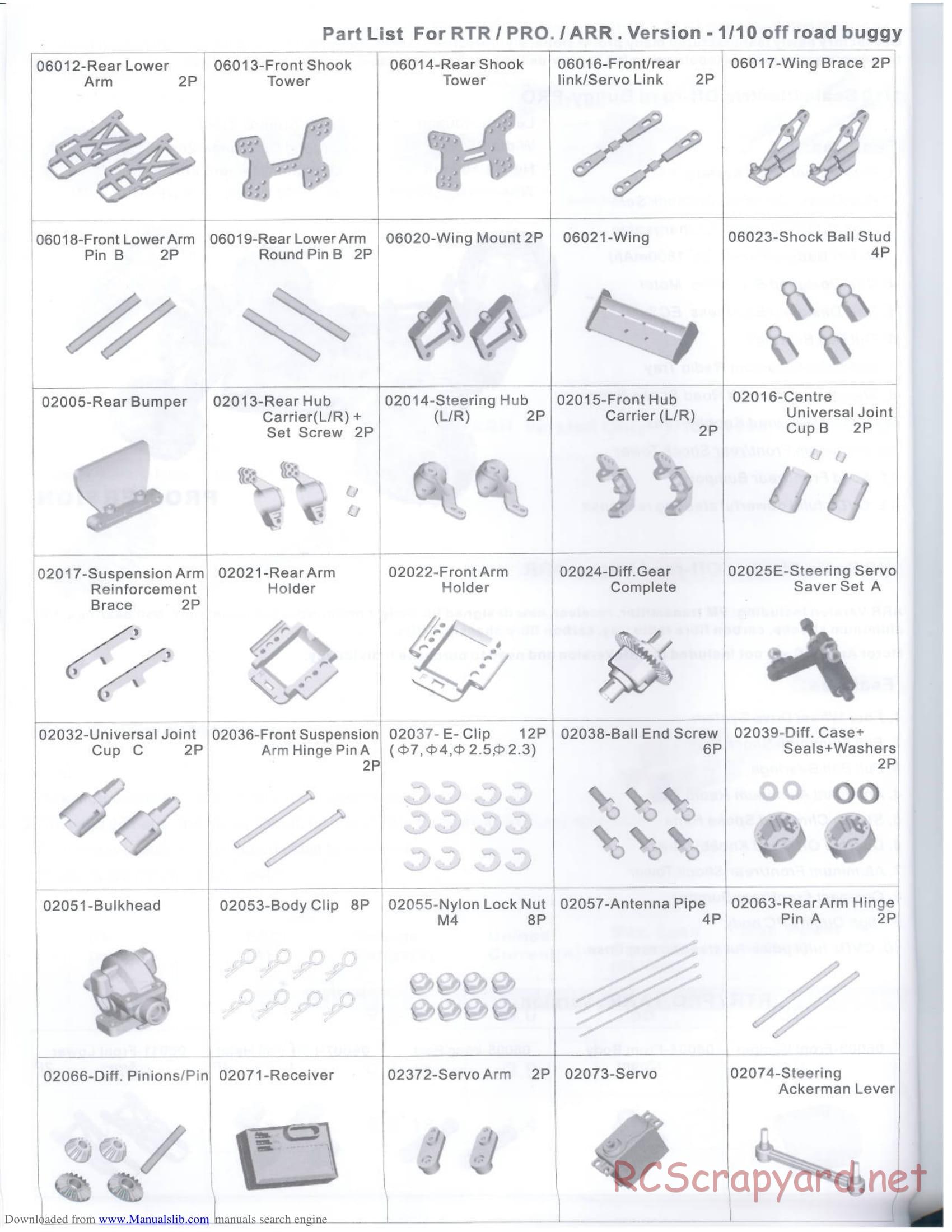 HSP Racing - Xeme-Pro - 94103PRO - Manual - Page 12