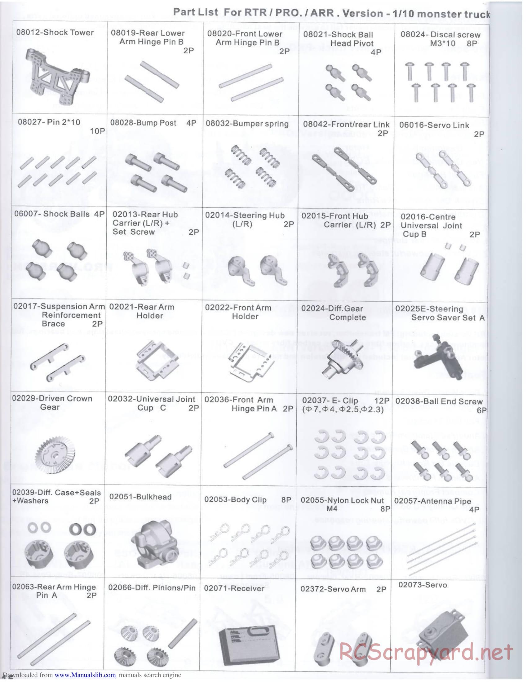 HSP Racing - Xeme-Pro - 94103PRO - Manual - Page 16