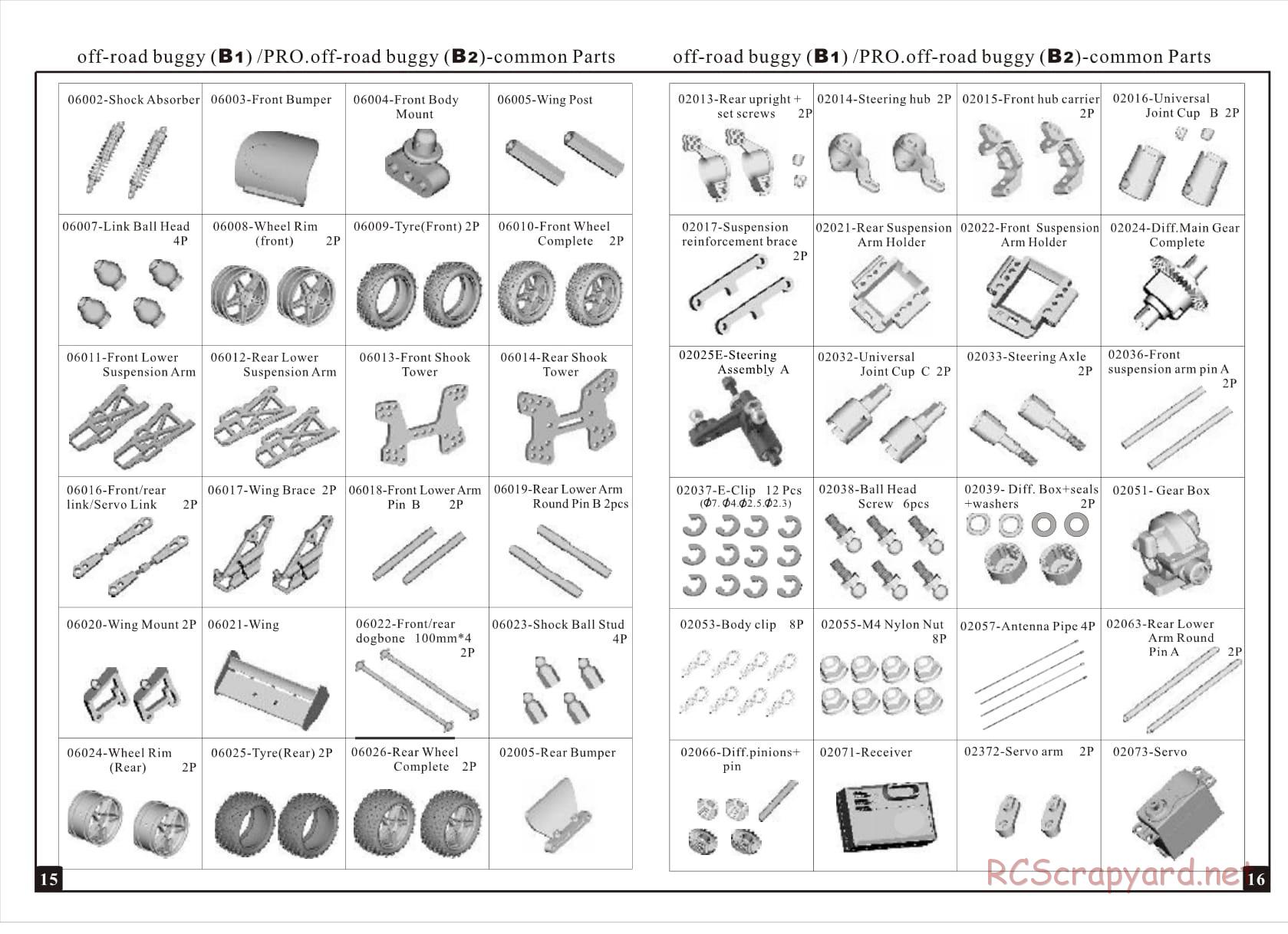 HSP / Redcat Racing - 1/10 Scale Electric - Manual - Page 9