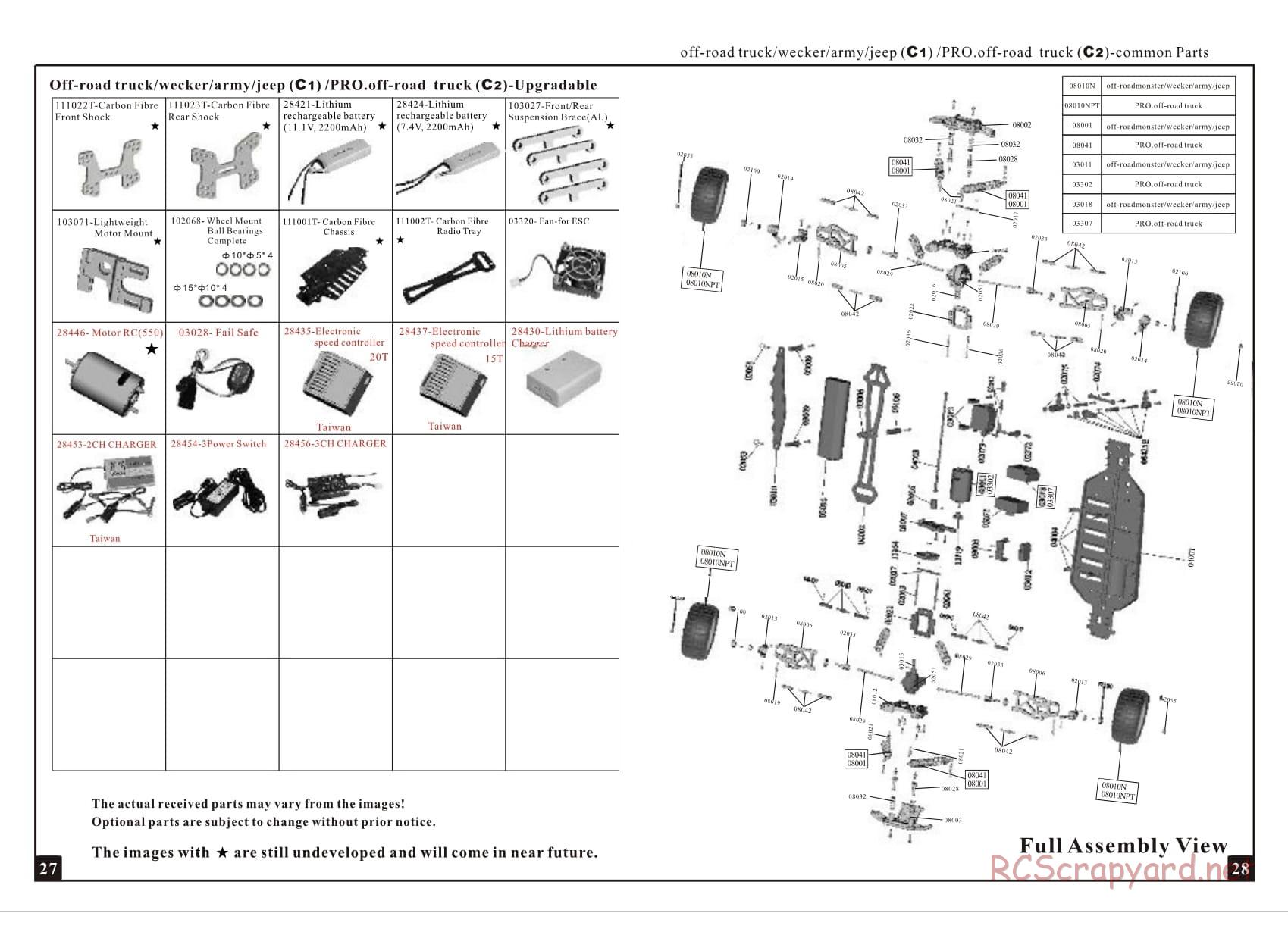 HSP / Redcat Racing - 1/10 Scale Electric - Manual - Page 15