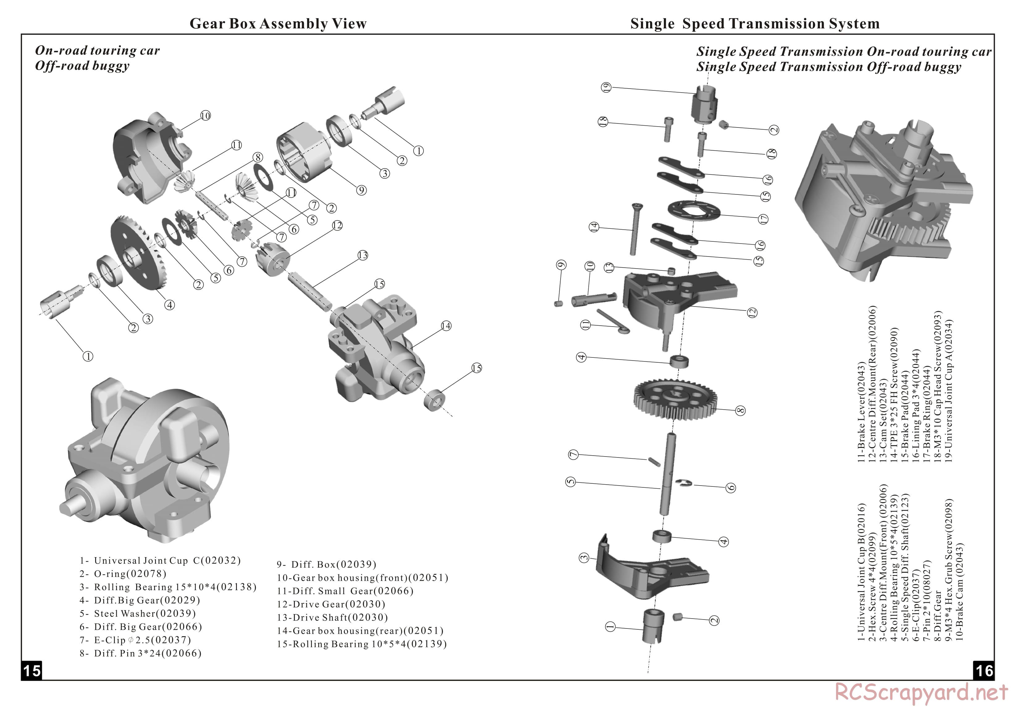 HSP Racing - Pacesetter - 94101 - Manual - Page 9