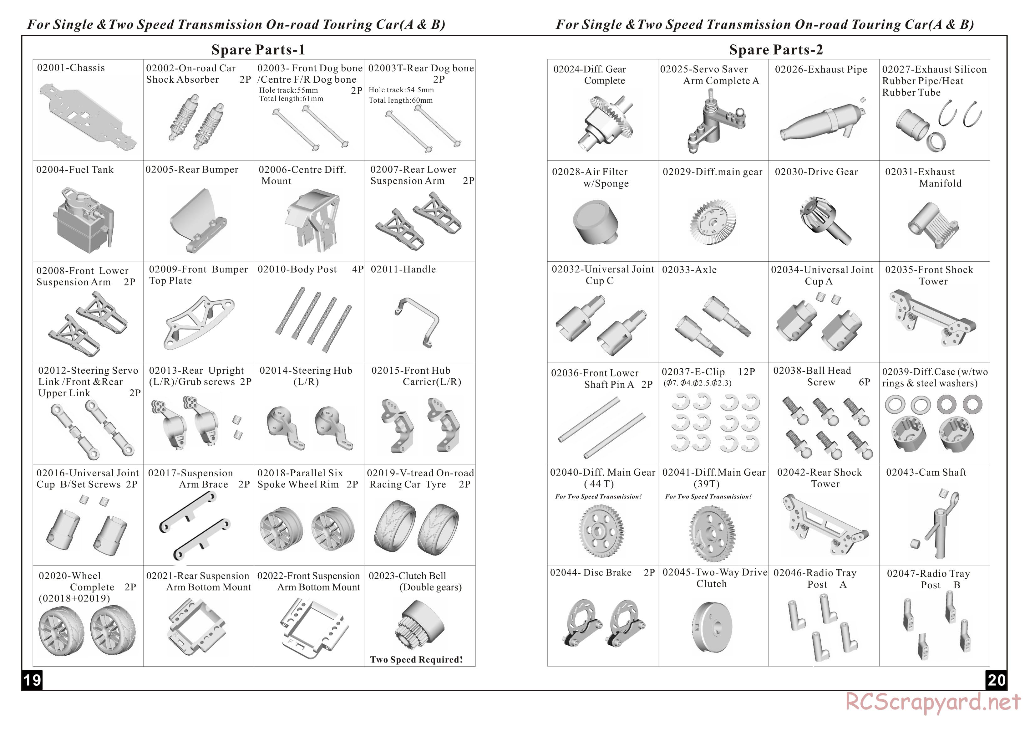 HSP Racing - Pacesetter - 94101 - Manual - Page 11