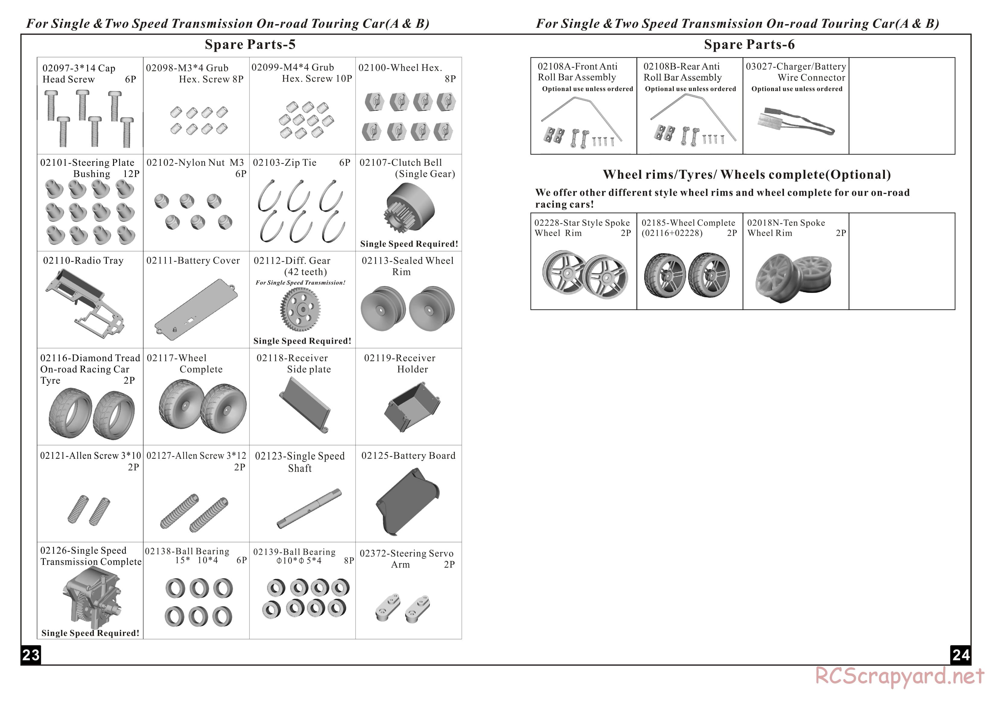 HSP Racing - Pacesetter - 94101 - Manual - Page 13