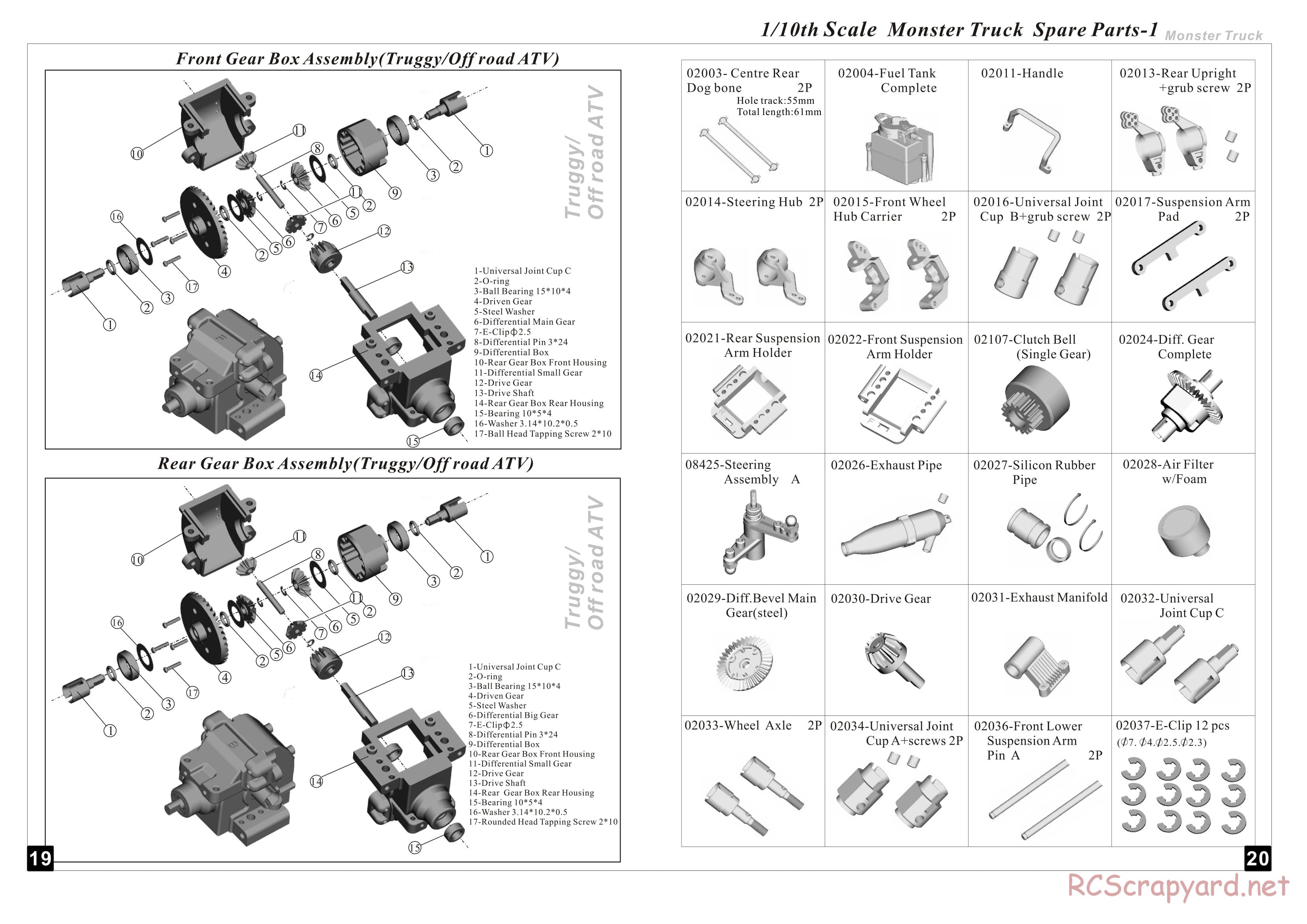 HSP Racing - 1/10 Nitro Models - Manual - Page 11