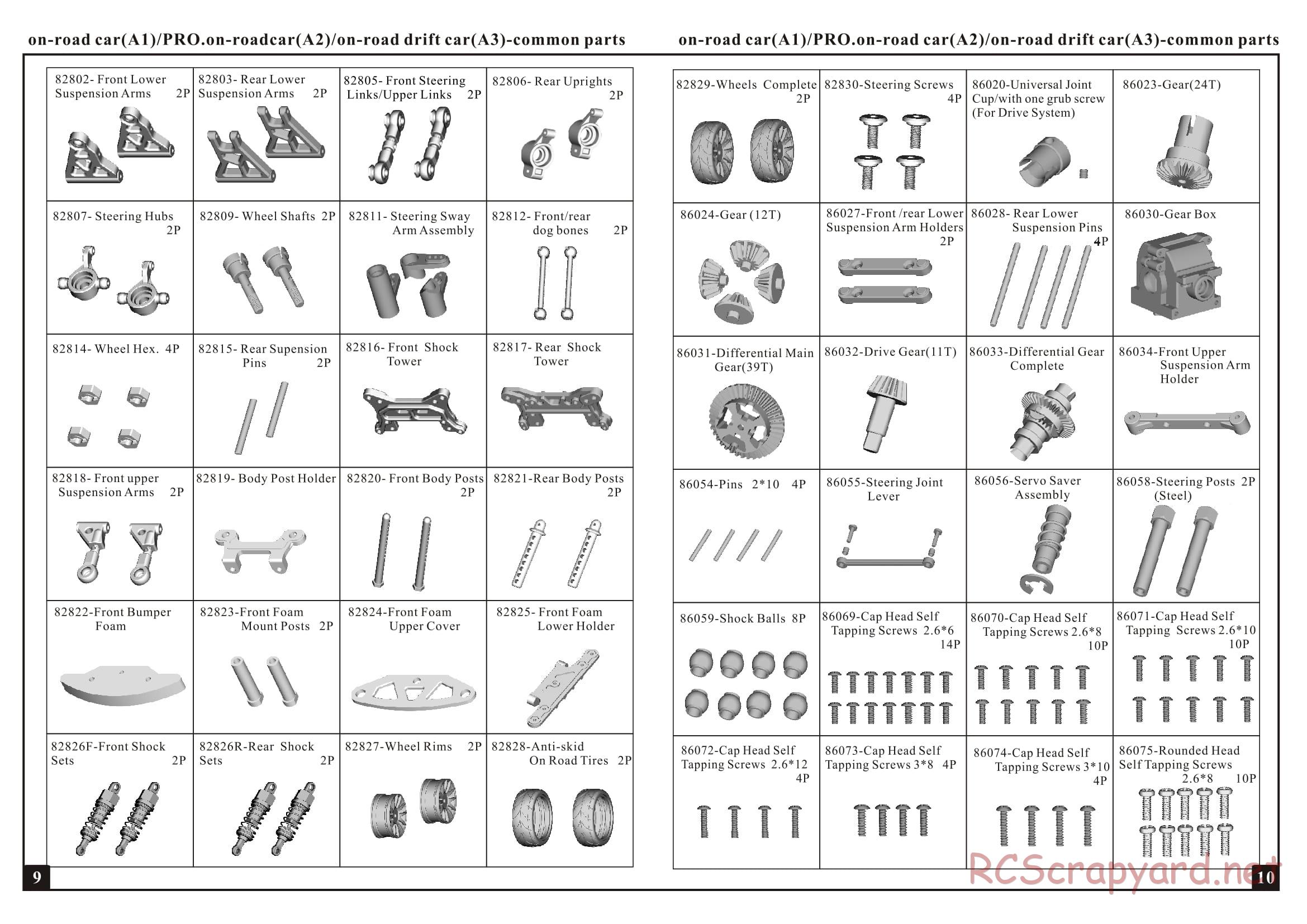 HSP Racing - 1/16 Electric Models - Manual - Page 6