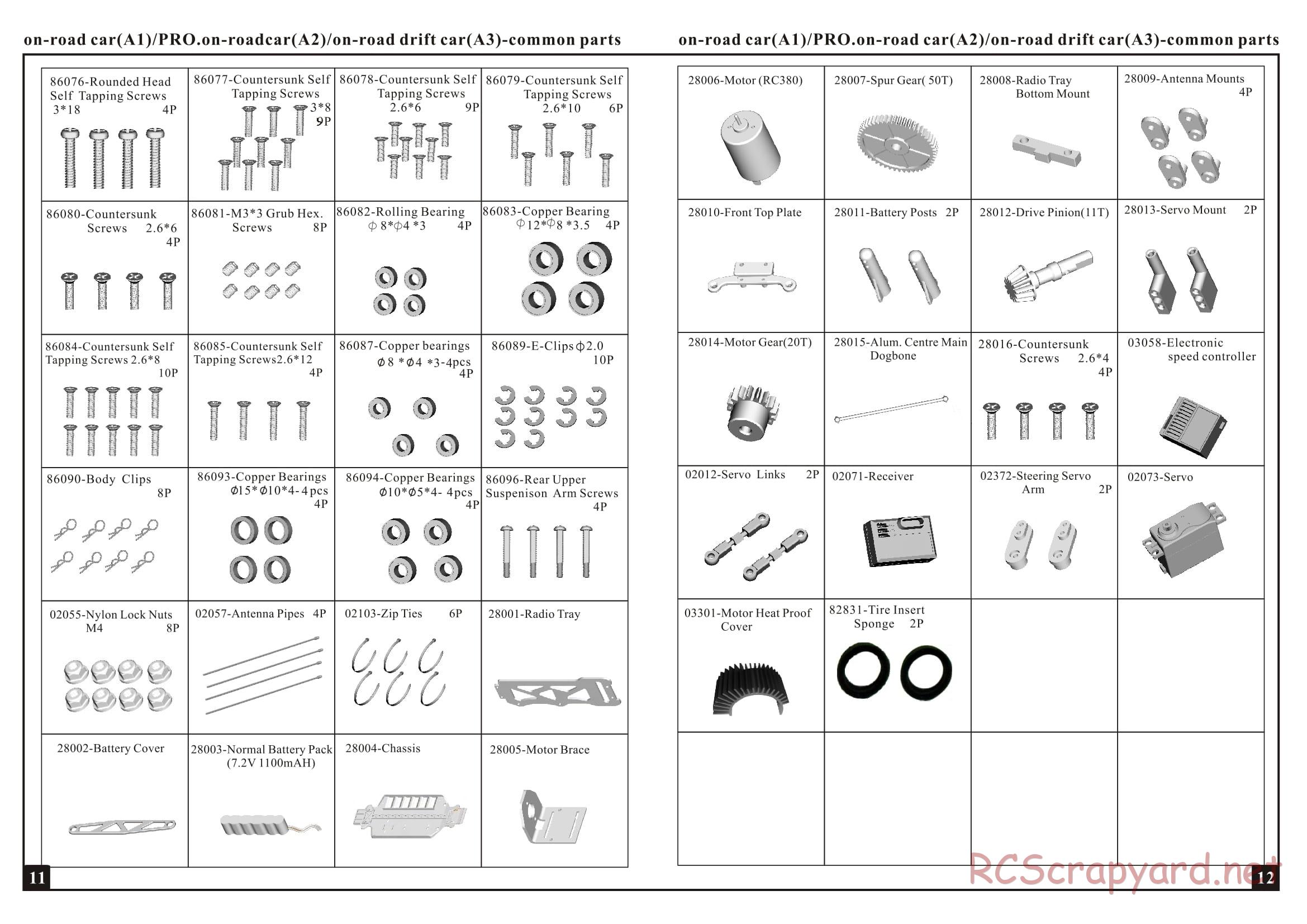 HSP Racing - 1/16 Electric Models - Manual - Page 7