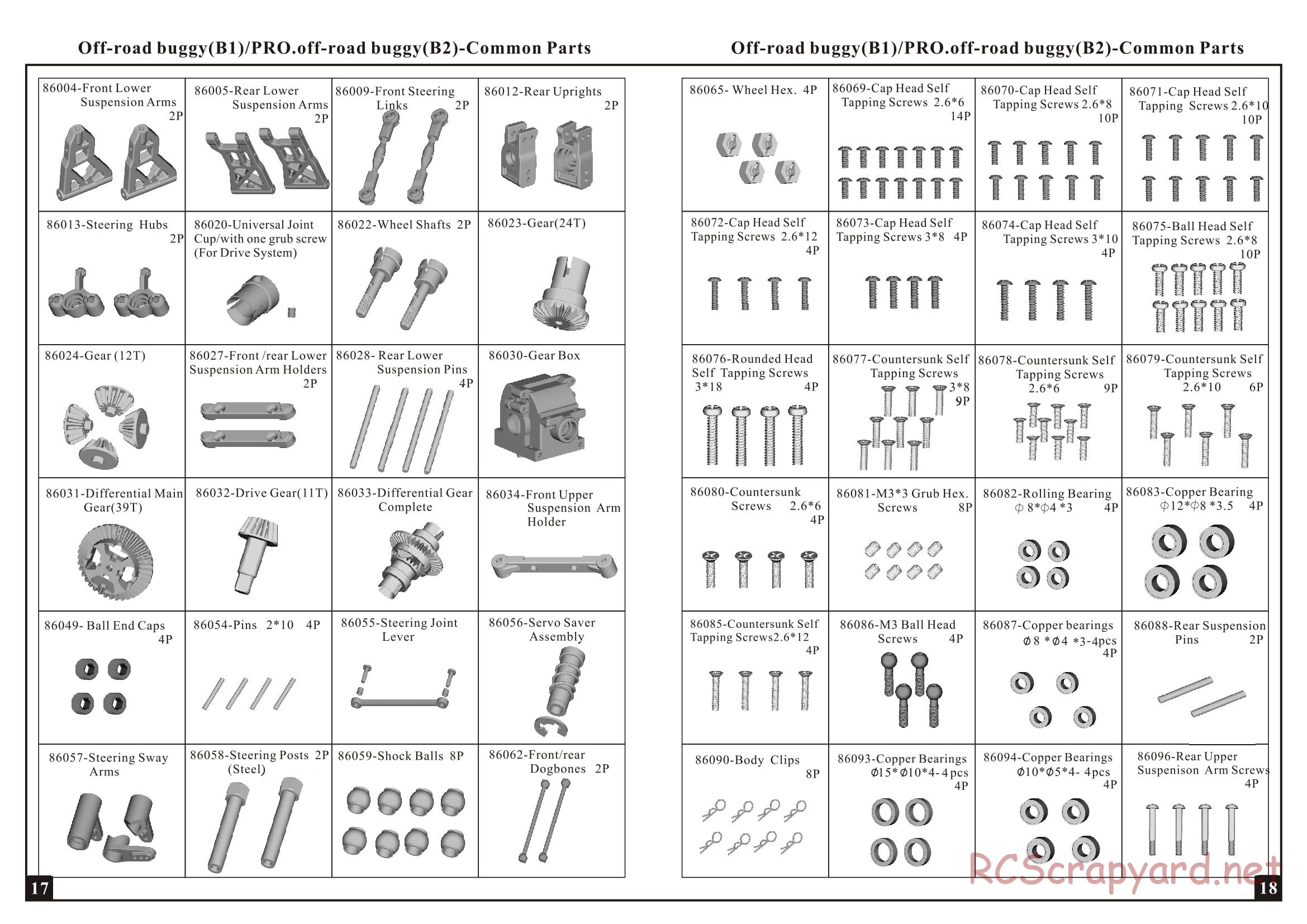 HSP Racing - 1/16 Electric Models - Manual - Page 10