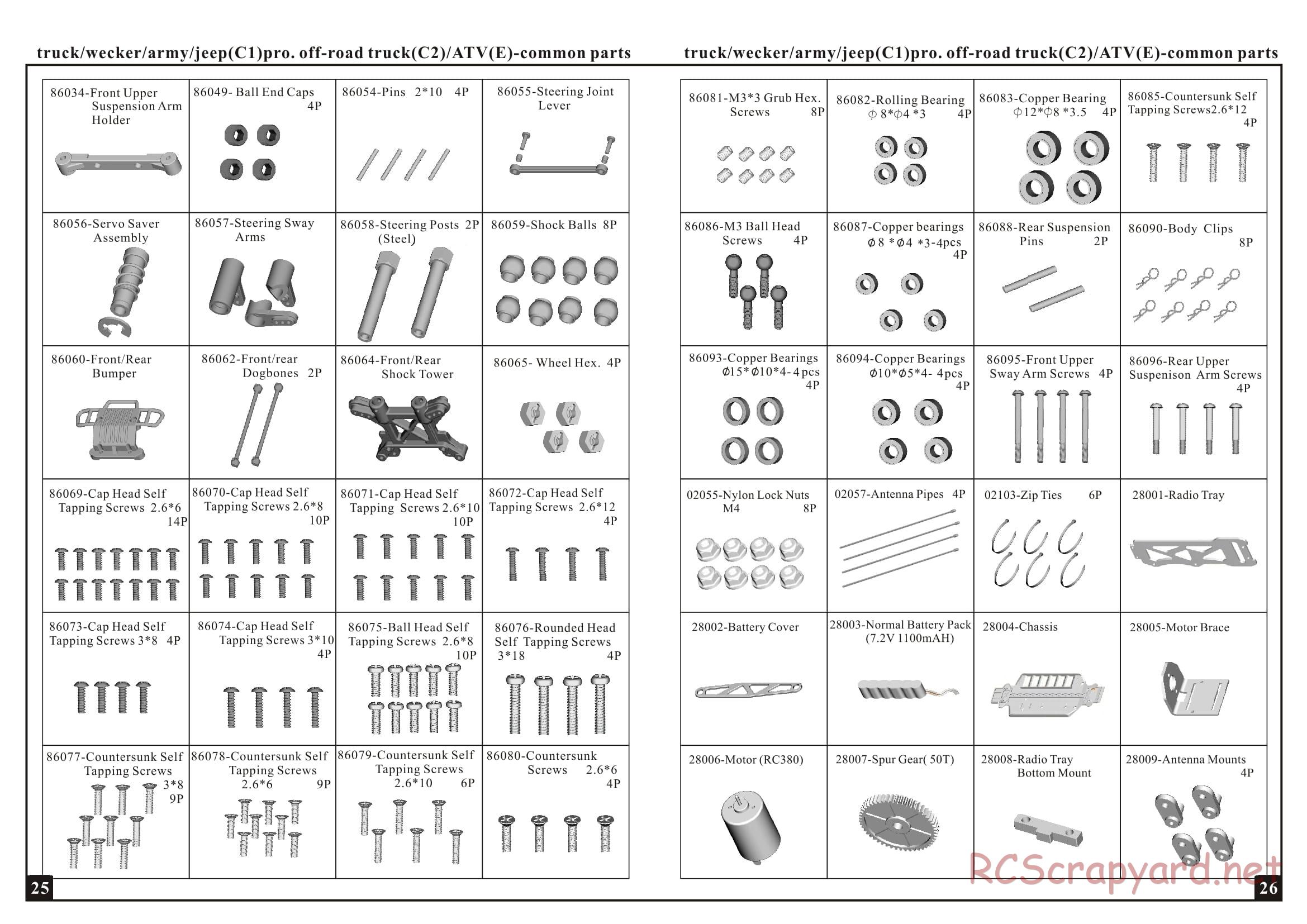 HSP Racing - 1/16 Electric Models - Manual - Page 14