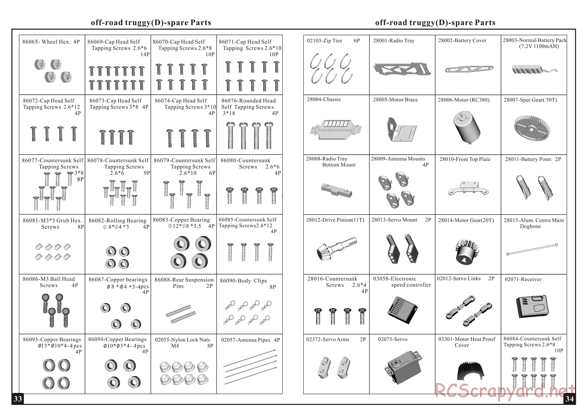 HSP Racing - 1/16 Electric Models - Manual - Page 18