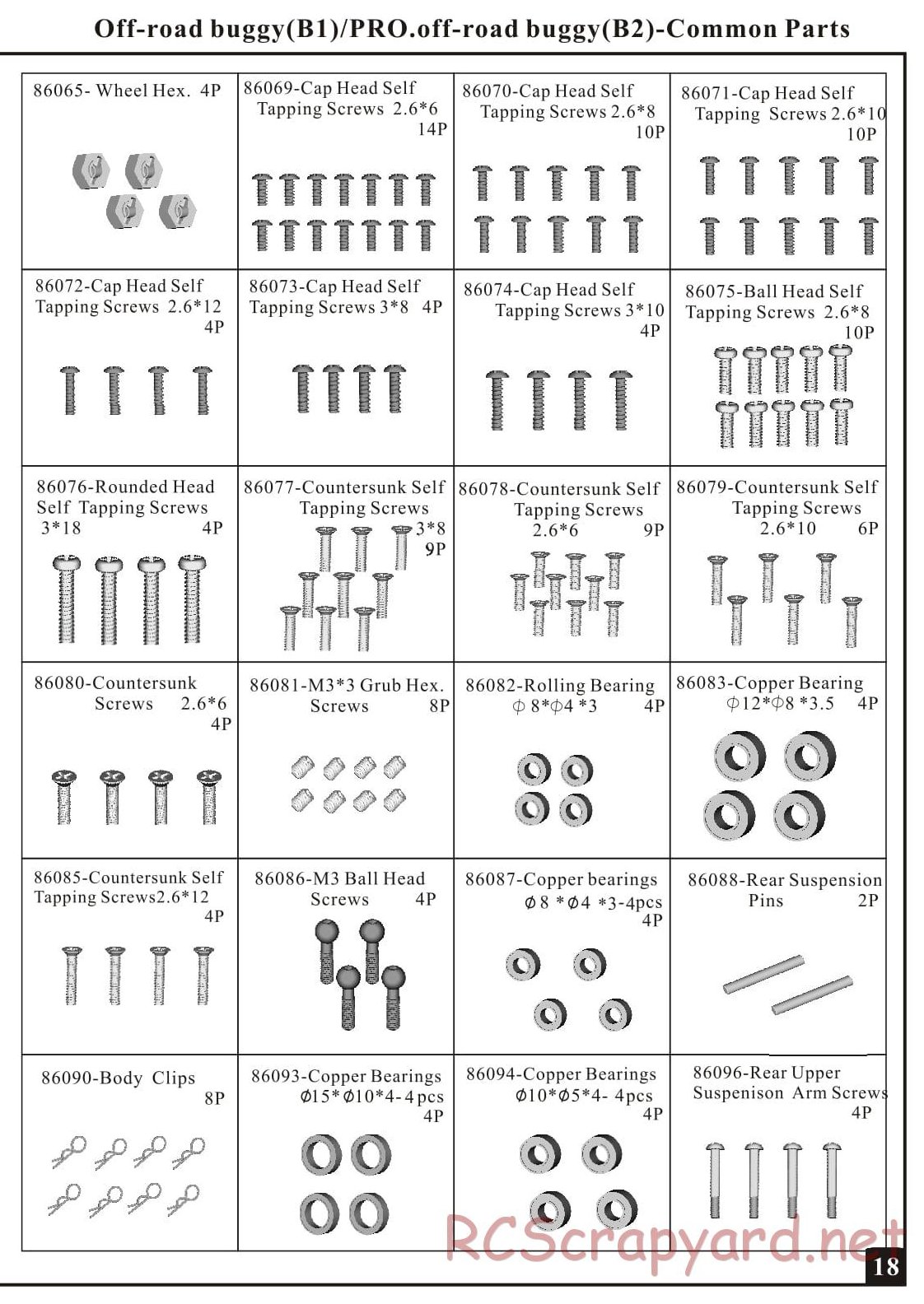 HSP Racing - 1/16 Electric Models - Manual - Page 23