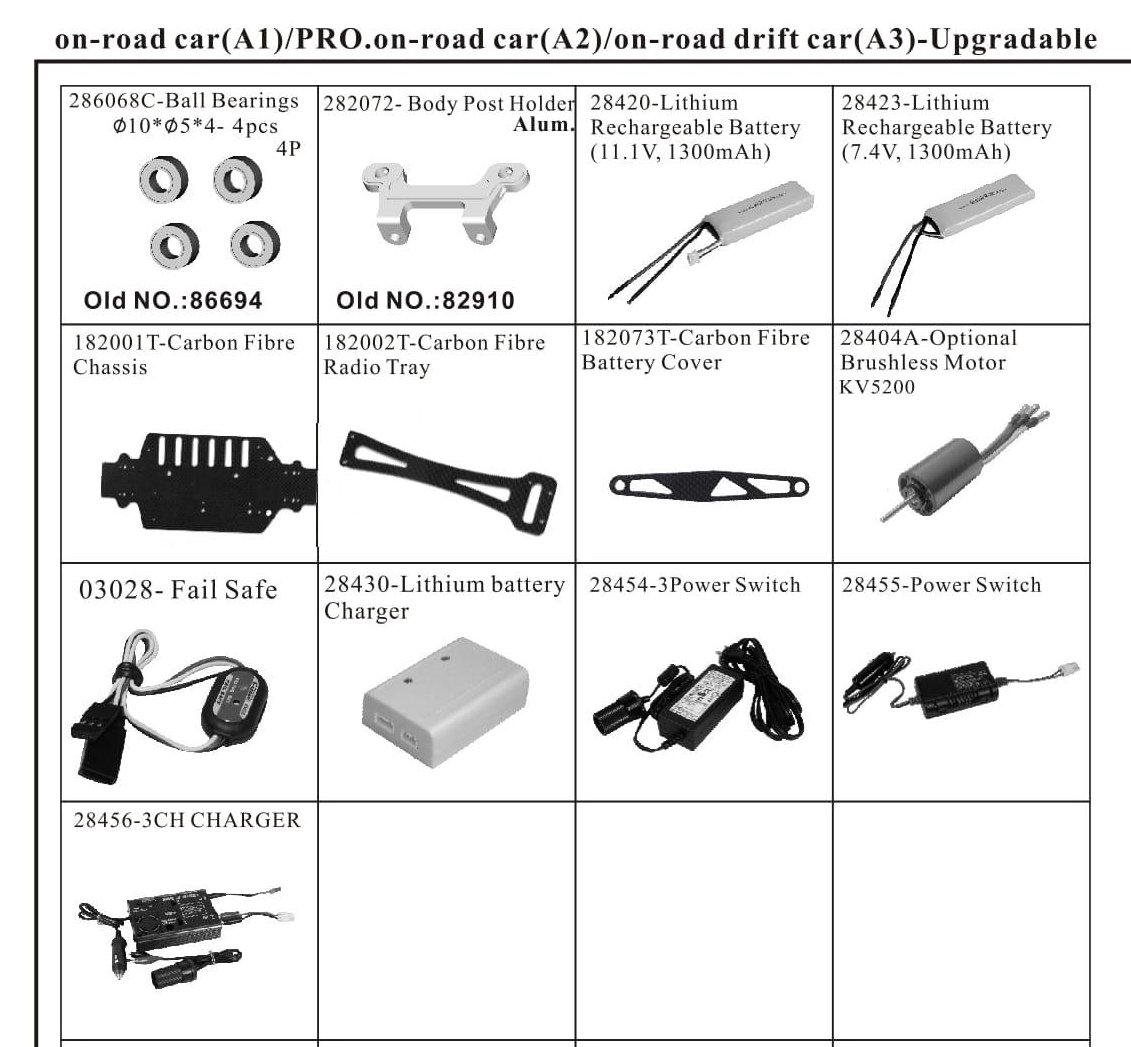 HSP Racing - Flying Fish 2 - 94163 / 94163T/P - Parts List - Page 8