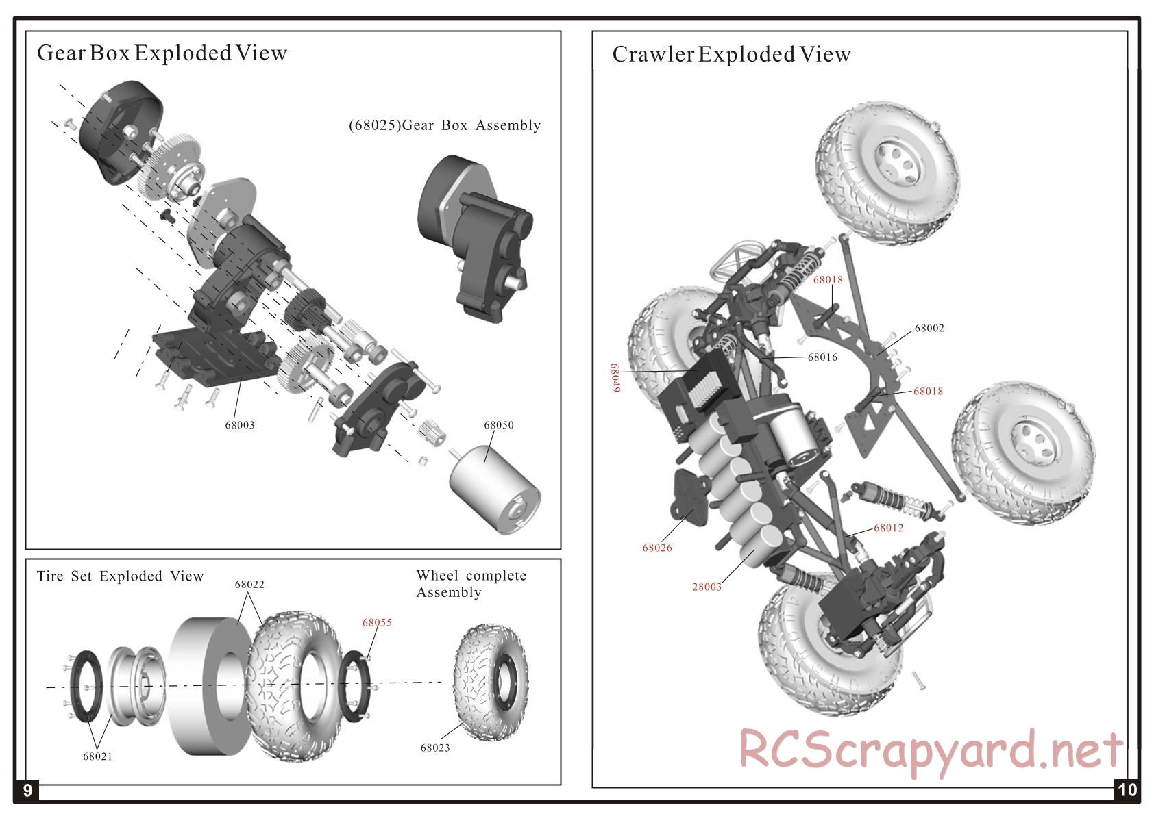 HSP Racing - 1/18 Electric Rock Crawlers - Manual - Page 6