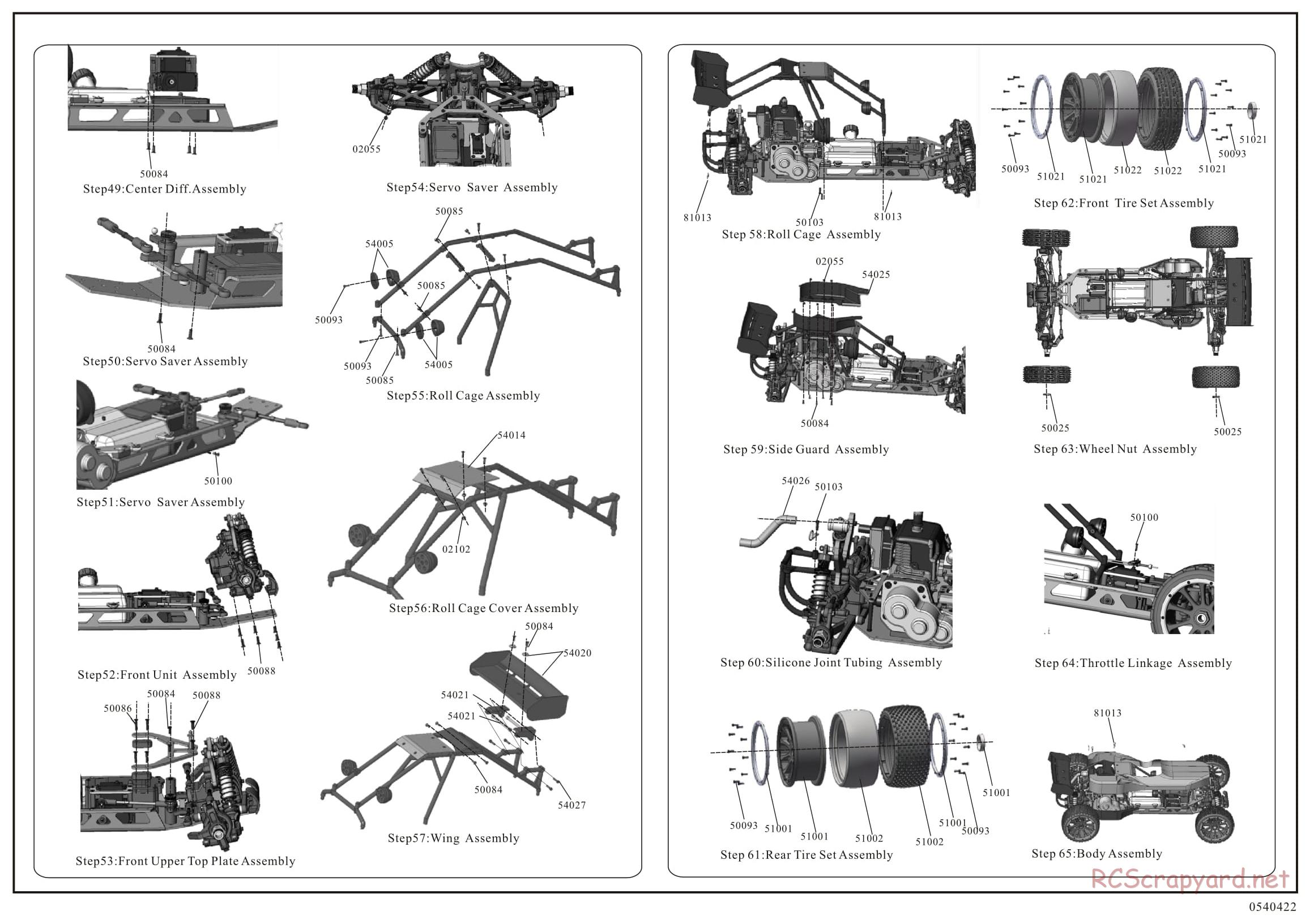 HSP Racing - Bajer - 94054 - Parts List - Page 8