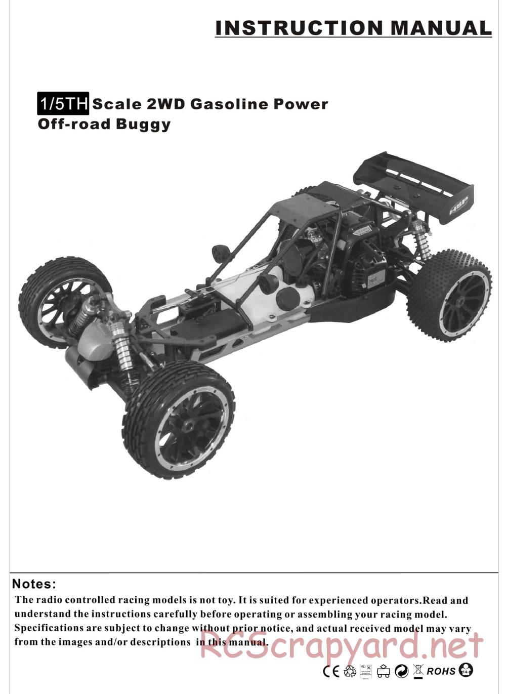 HSP Racing - Bajer - 94054 - Manual - Page 1