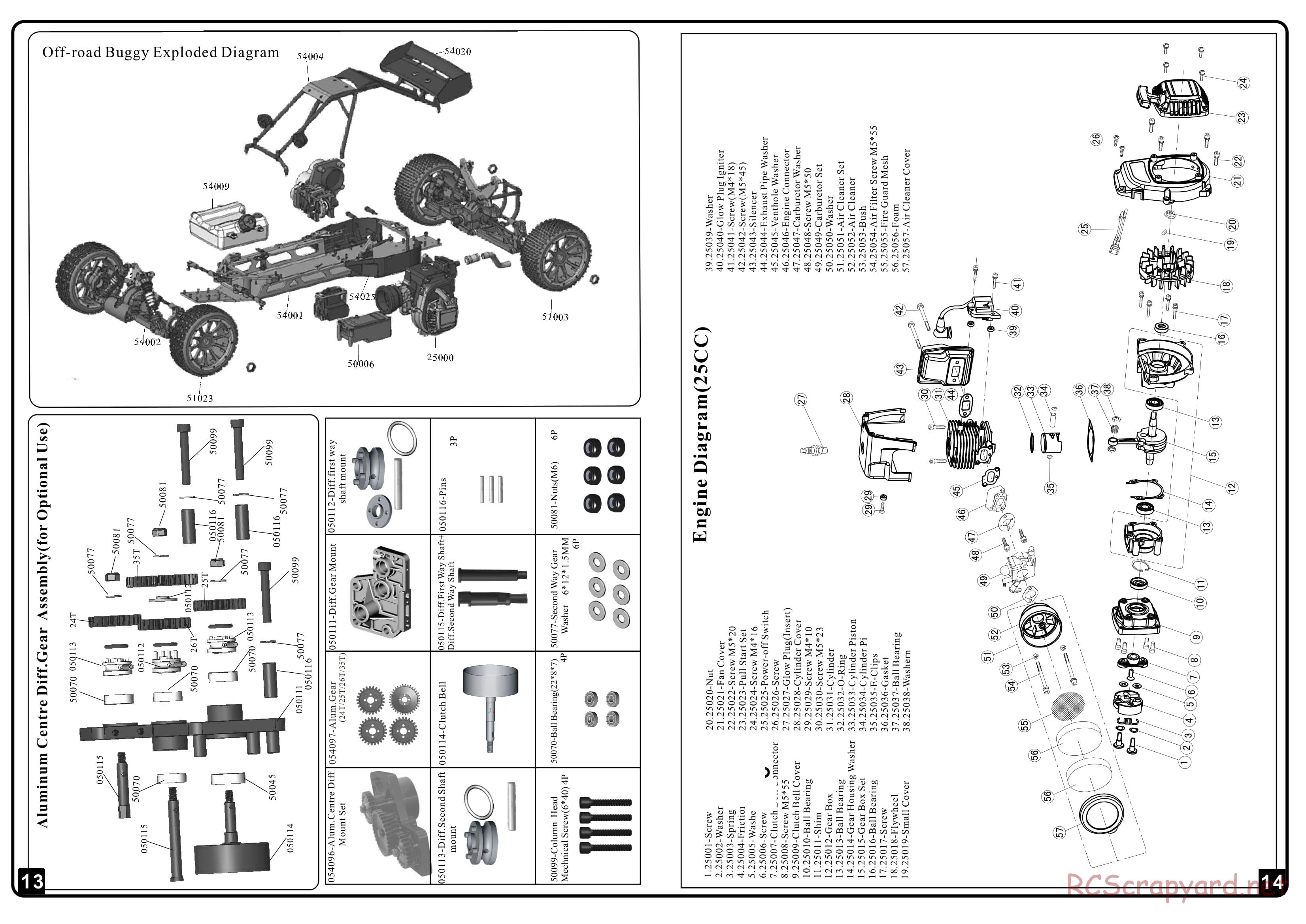 HSP Racing - Bajer - 94054 - Manual - Page 8